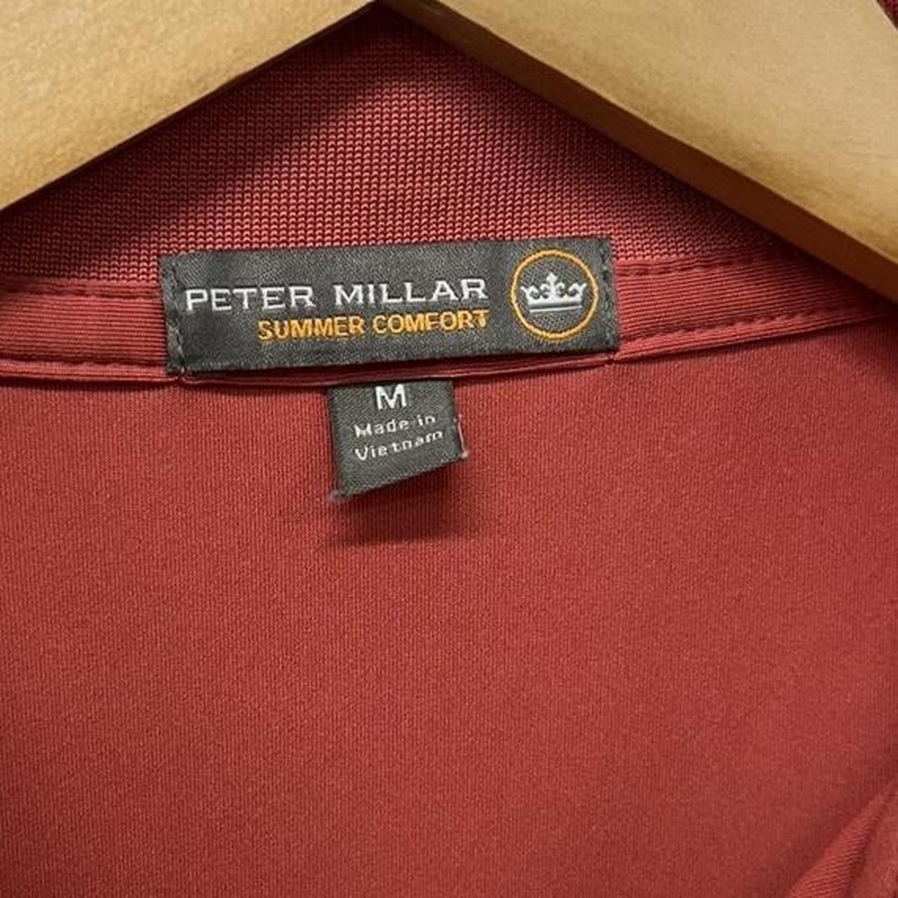 Peter Millar Peter Millar Summer Comfort Dri Fit Polo Salmon Pink Medium Size US M / EU 48-50 / 2 - 4 Thumbnail