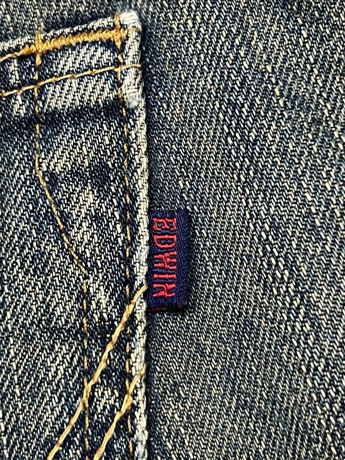 Edwin Baggy Vintage Edwin 404 Japan - Faded Mud Wash Jeans Size US 37 - 12 Thumbnail