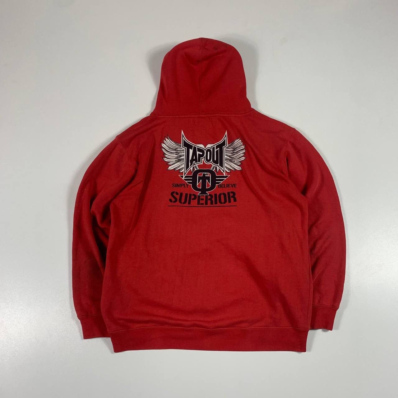 Other vintage tapout big logo y2k boxy hoodie rap streetwear Size US XL / EU 56 / 4 - 16 Thumbnail
