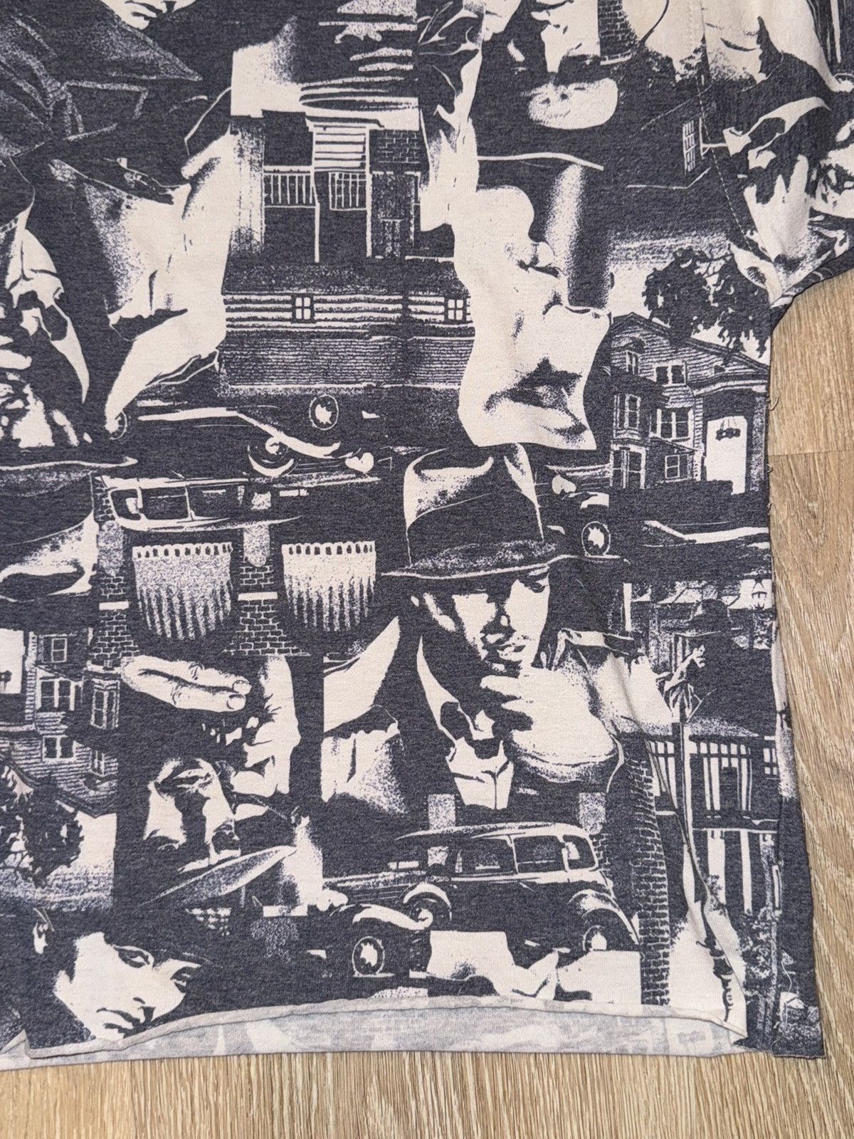Other Vintage Film Noir Collage T-Shirt All Over Print Photo Art L Size US L / EU 52-54 / 3 - 2 Thumbnail