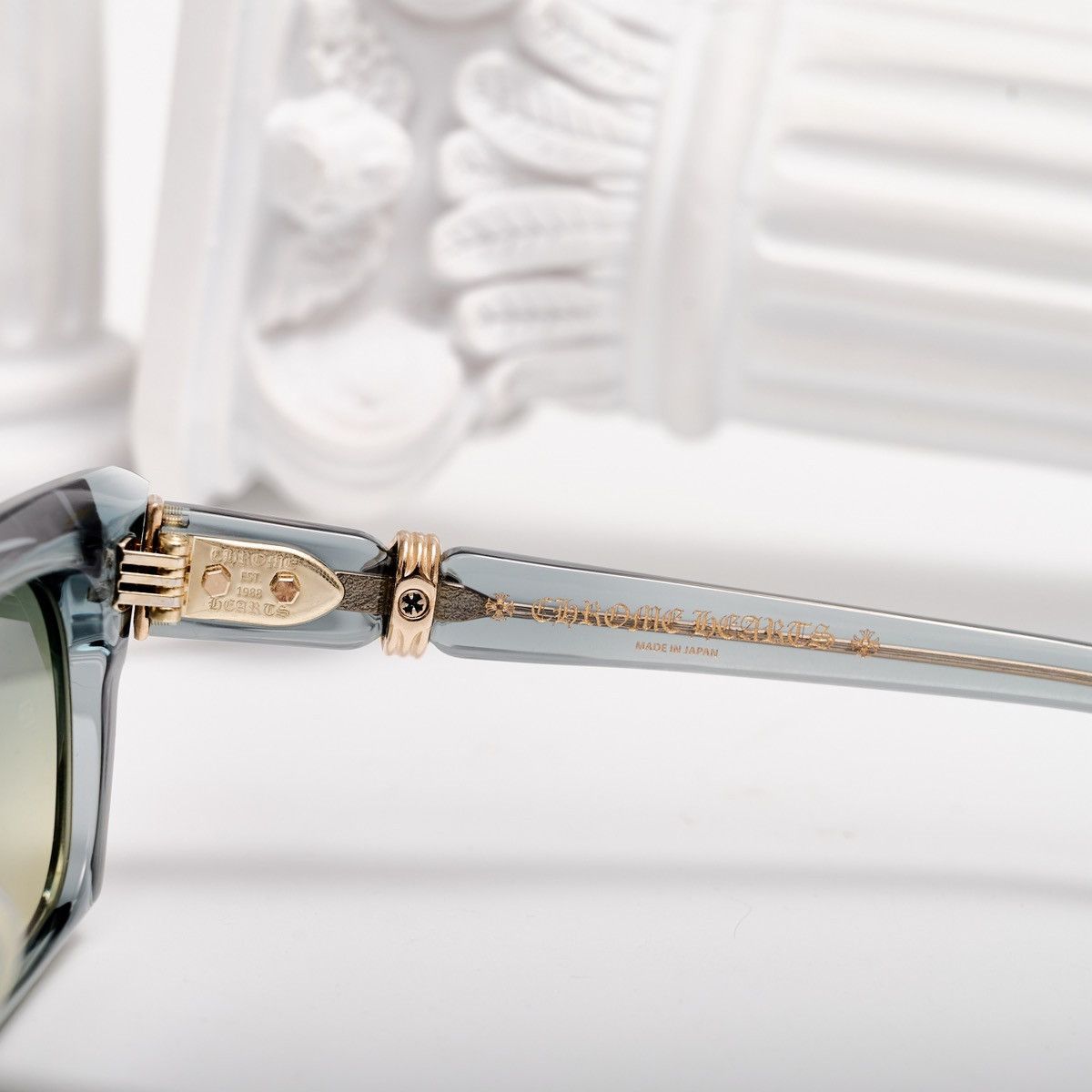 Chrome Hearts CHROME HEARTS CLITERALLY SLATED SUNGLASSES Size ONE SIZE - 4 Thumbnail