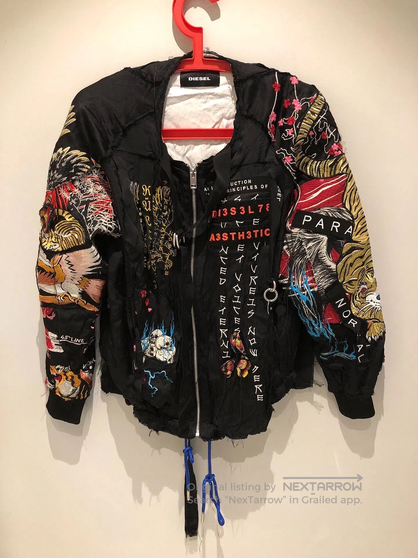 Diesel Diesel Limited Yokosuka Silk Embroidered Jacket. Size US XS / EU 42 / 0 - 1 Thumbnail