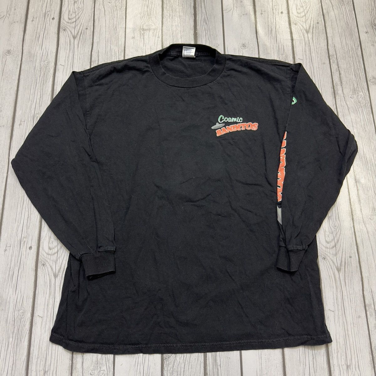 Delta × Vintage Vintage Cosmic Banditos long sleeve tee Size US L / EU 52-54 / 3 - 2 Thumbnail