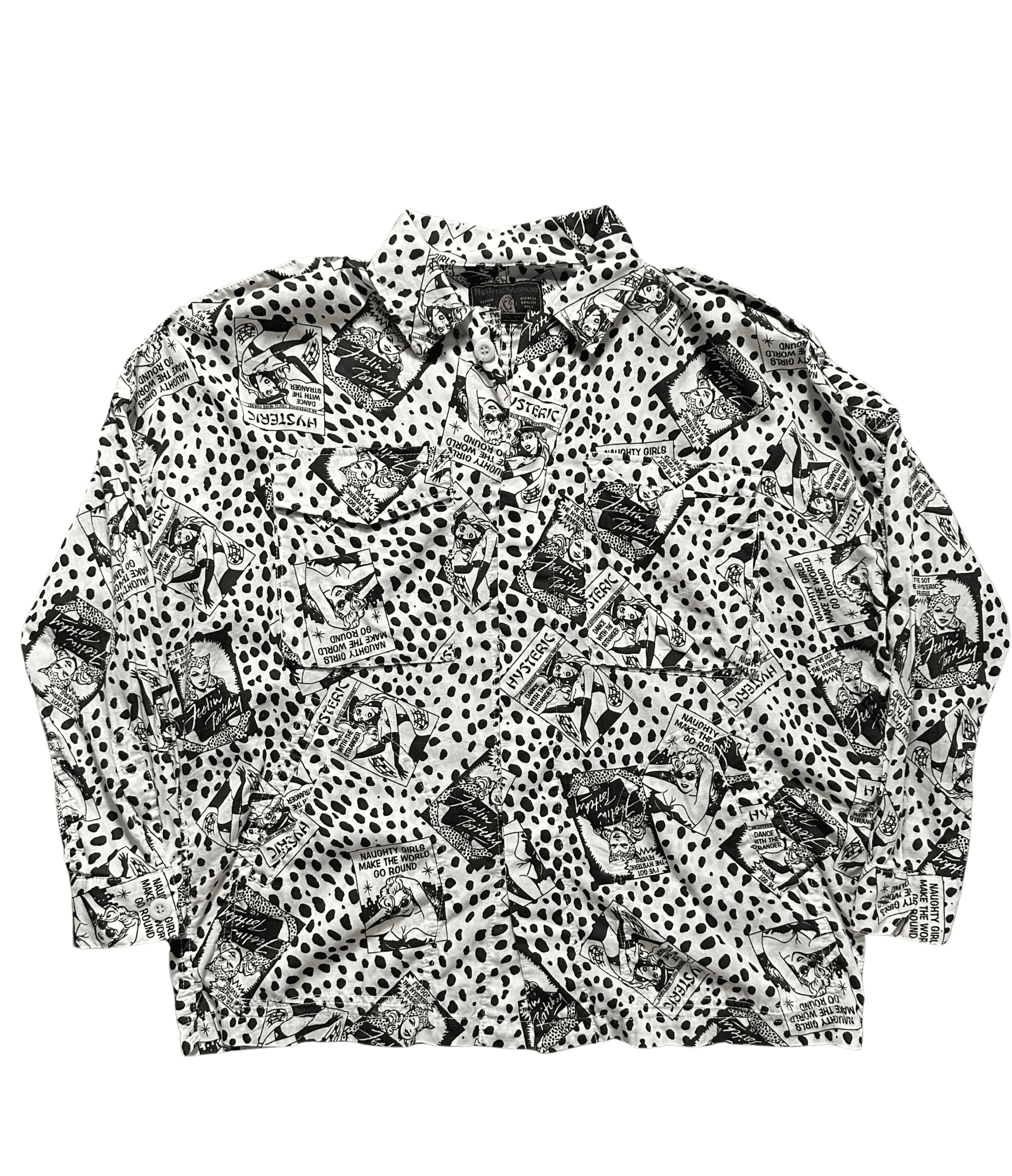 Hysteric Glamour Hysteric Glamour Comic Strips Long Sleeve Size US XL / EU 56 / 4 - 1 Thumbnail