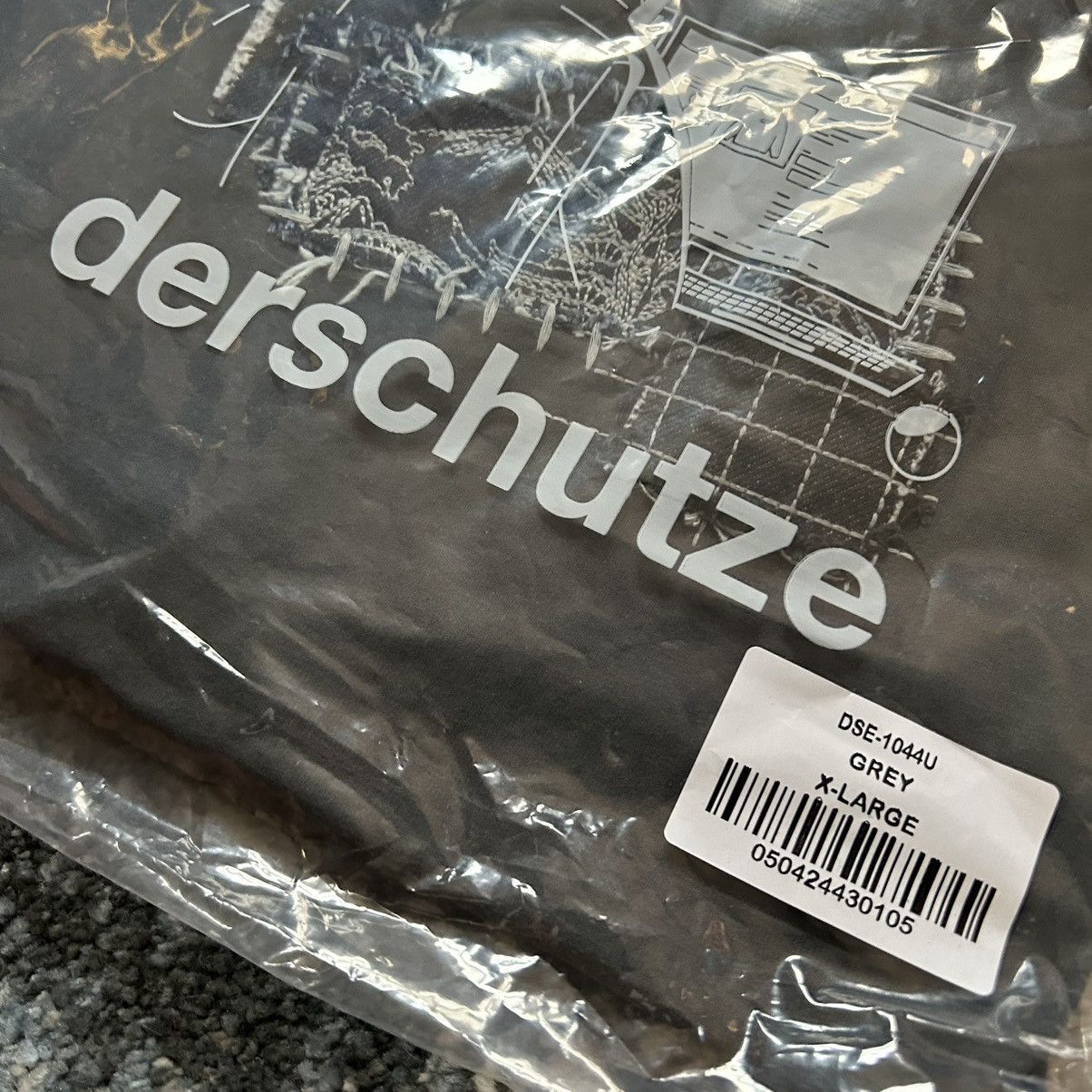 Derschutze BORO SASHiKO BOXY HEAVYWEiGHT TEE PATCHWORK STEEL BLUE Size US L / EU 52-54 / 3 - 15 Thumbnail