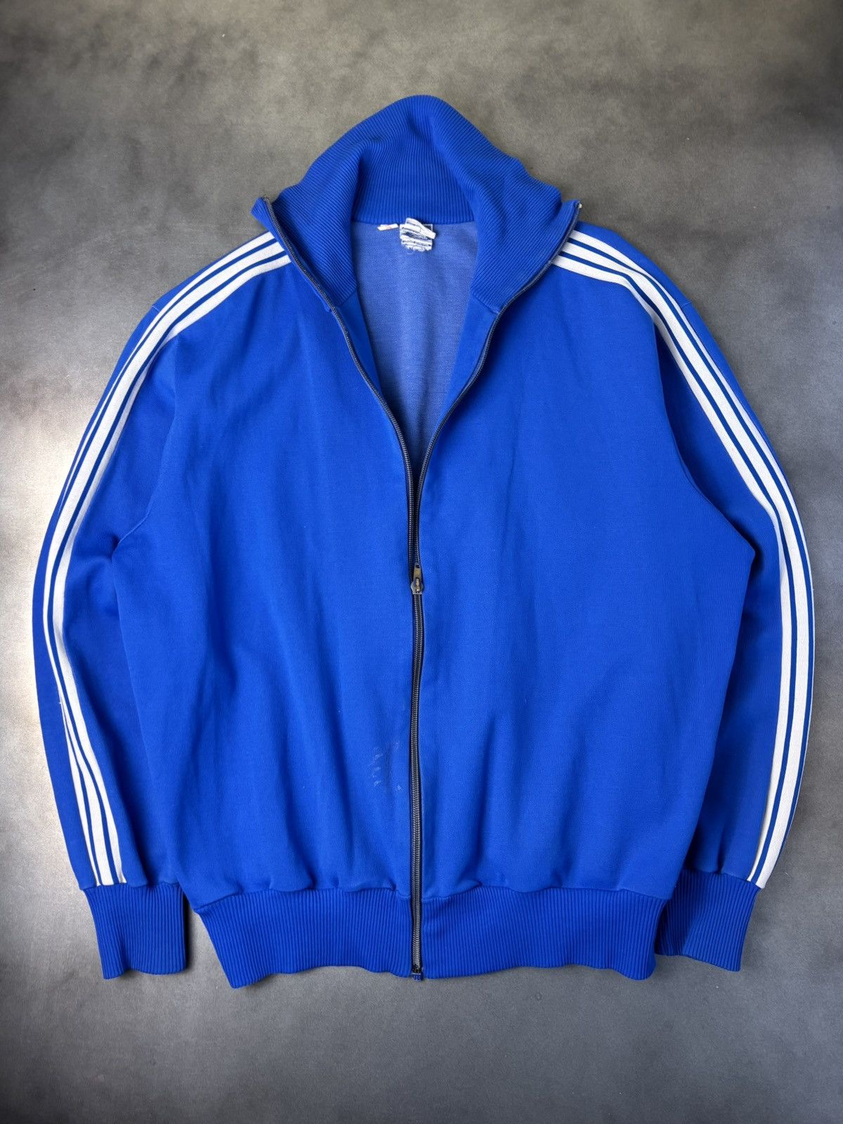Adidas × Vintage 1960s Vintage Adidas Track Suit Jacket Georg Schwahn Rare 70 Size US M / EU 48-50 / 2 - 2 Thumbnail