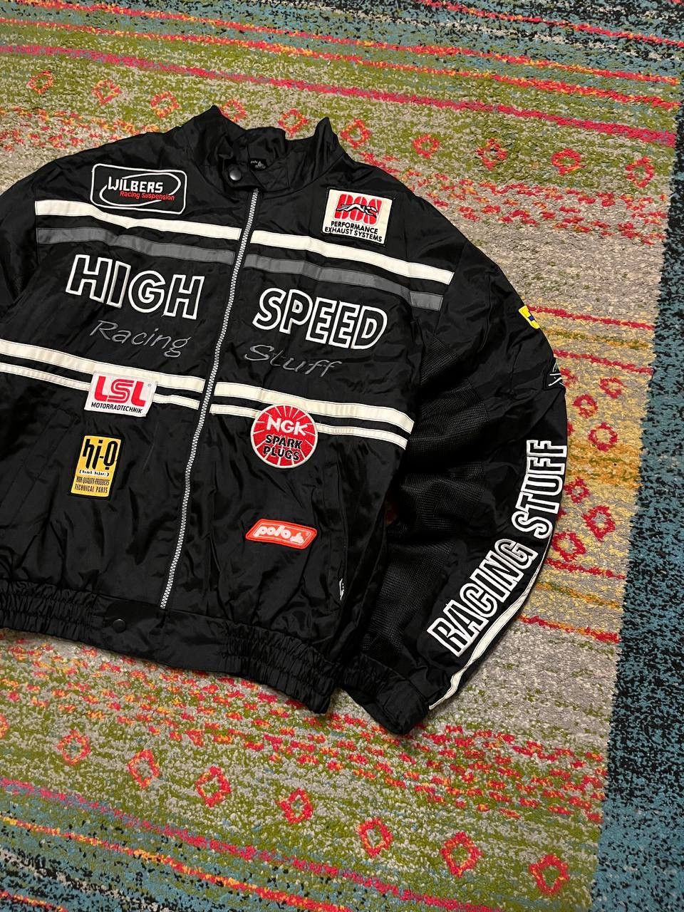 Other Vintage High Speed Racing Nascar F-1 Jacket Y2K M Size US M / EU 48-50 / 2 - 2 Thumbnail