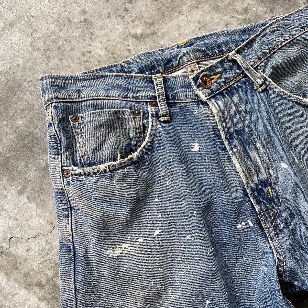 Vintage Vintage Y2K Edwin Selvedge Distressed w32 Size US 32 / EU 48 - 6 Thumbnail
