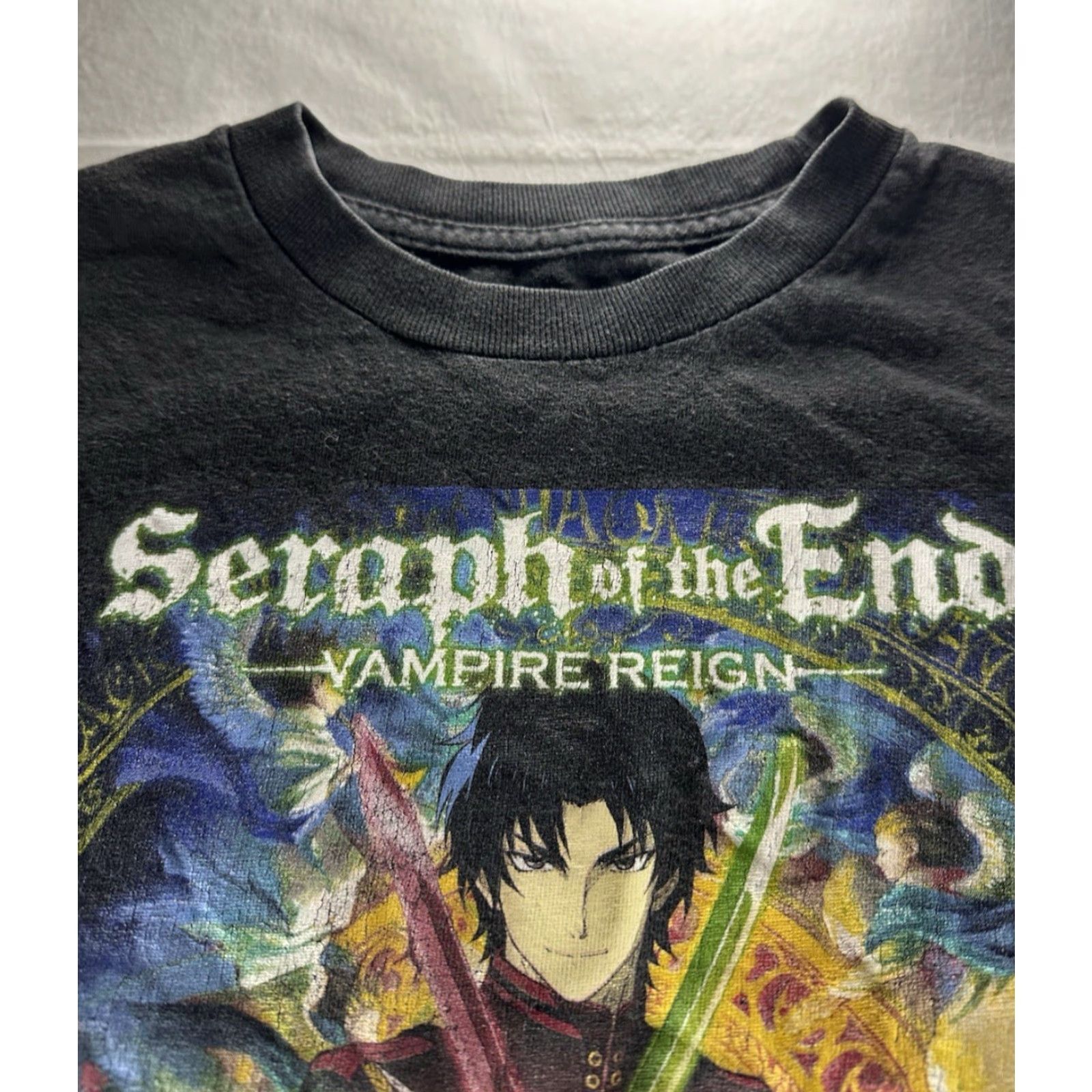 Ripple Junction Ripple Junction Y2K Seraph Of The End Shirt Adult Medium Black Anime Tee Size US M / EU 48-50 / 2 - 3 Thumbnail