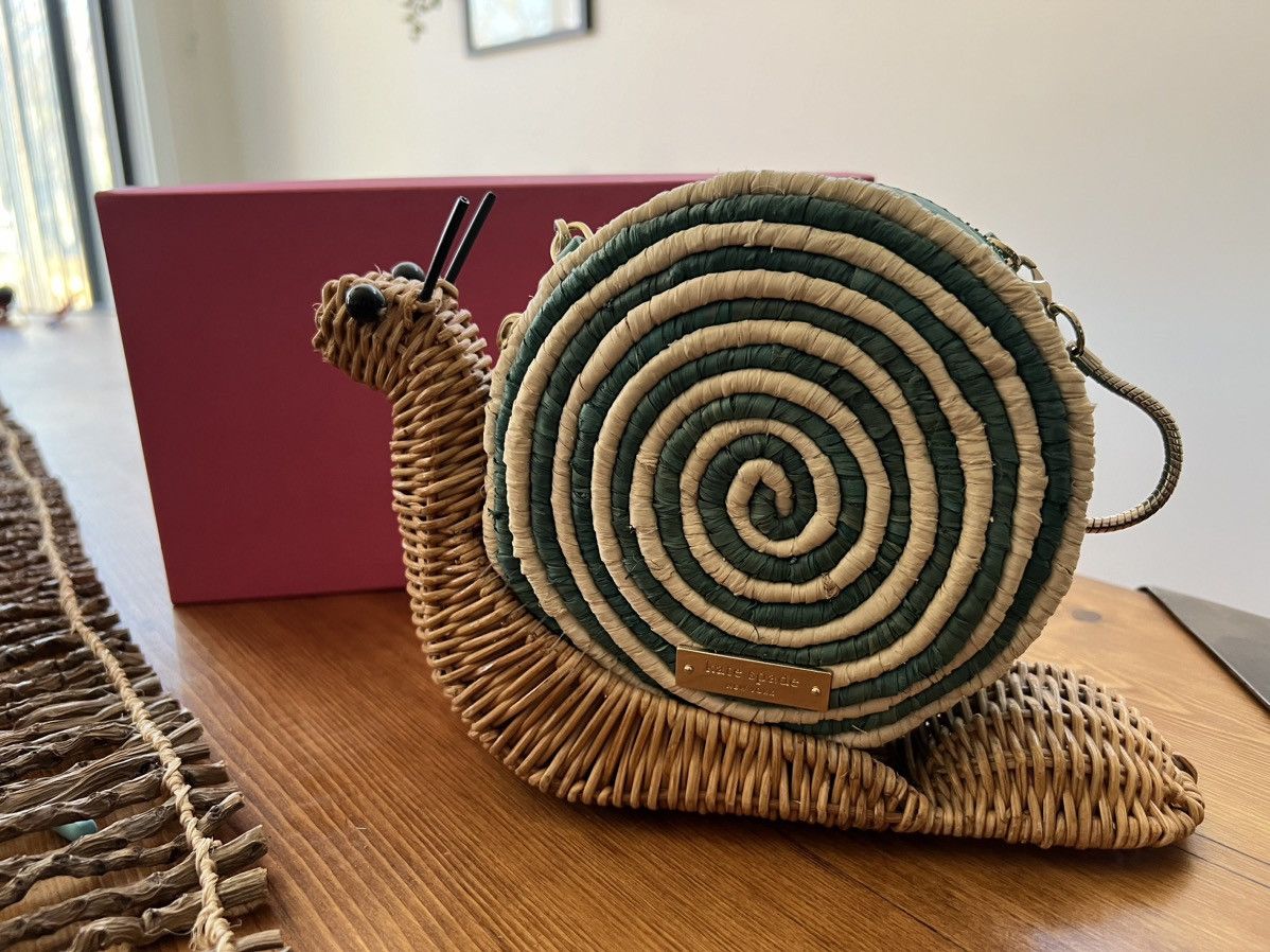 Kate Spade Kate Spade Snail Wicker Bag (Crossbody Purse) Grailed