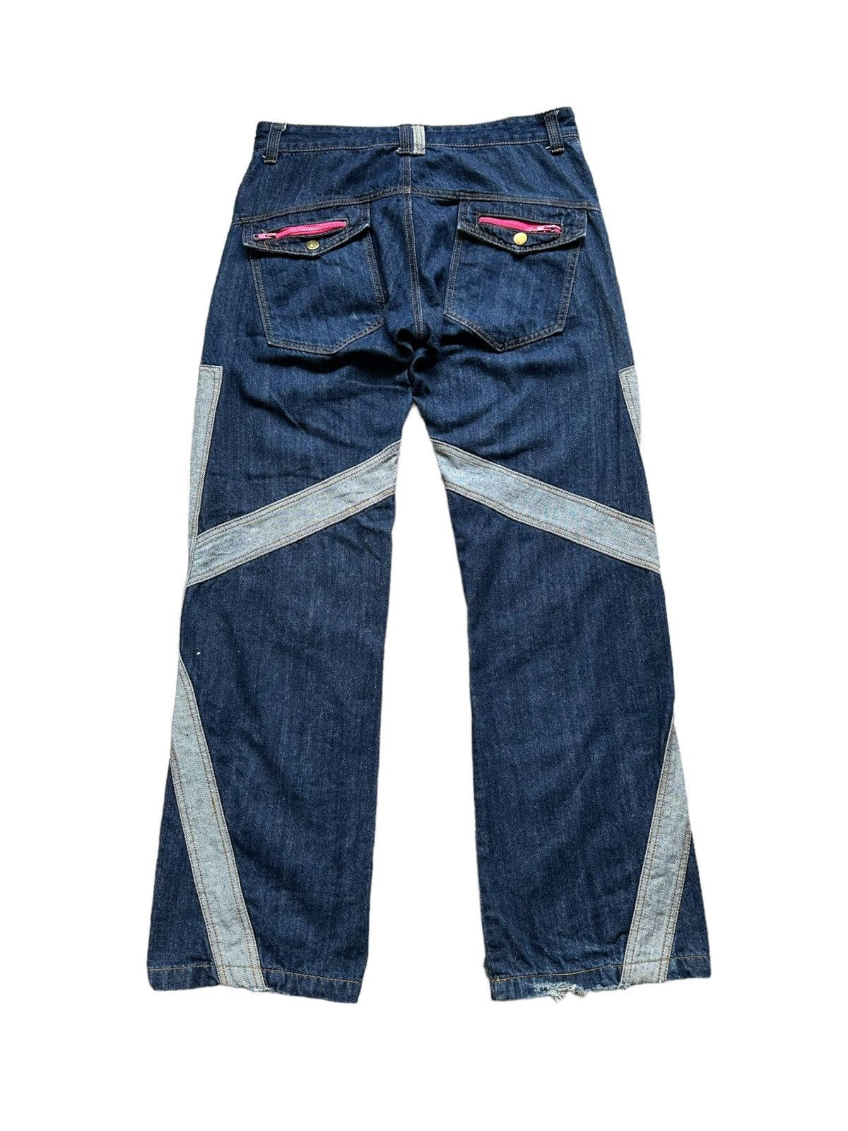 If Six Was Nine 2000's Go Ism hybrid raver jean Size US 34 / EU 50 - 2 Thumbnail