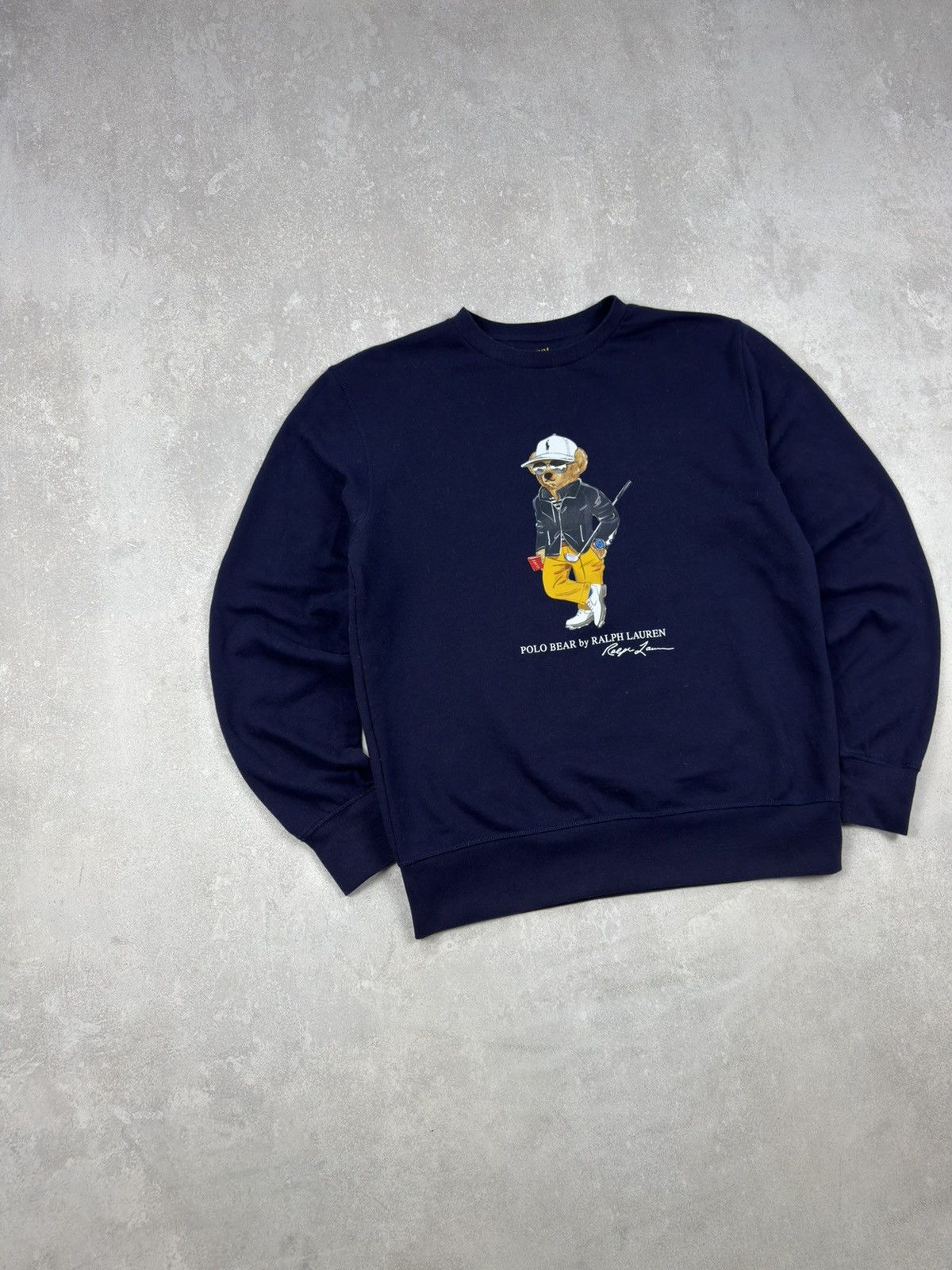 Polo Ralph Lauren Polo Ralph Lauren Stadium Bear Golf Performance Sweatshirt Size US M / EU 48-50 / 2 - 2 Thumbnail