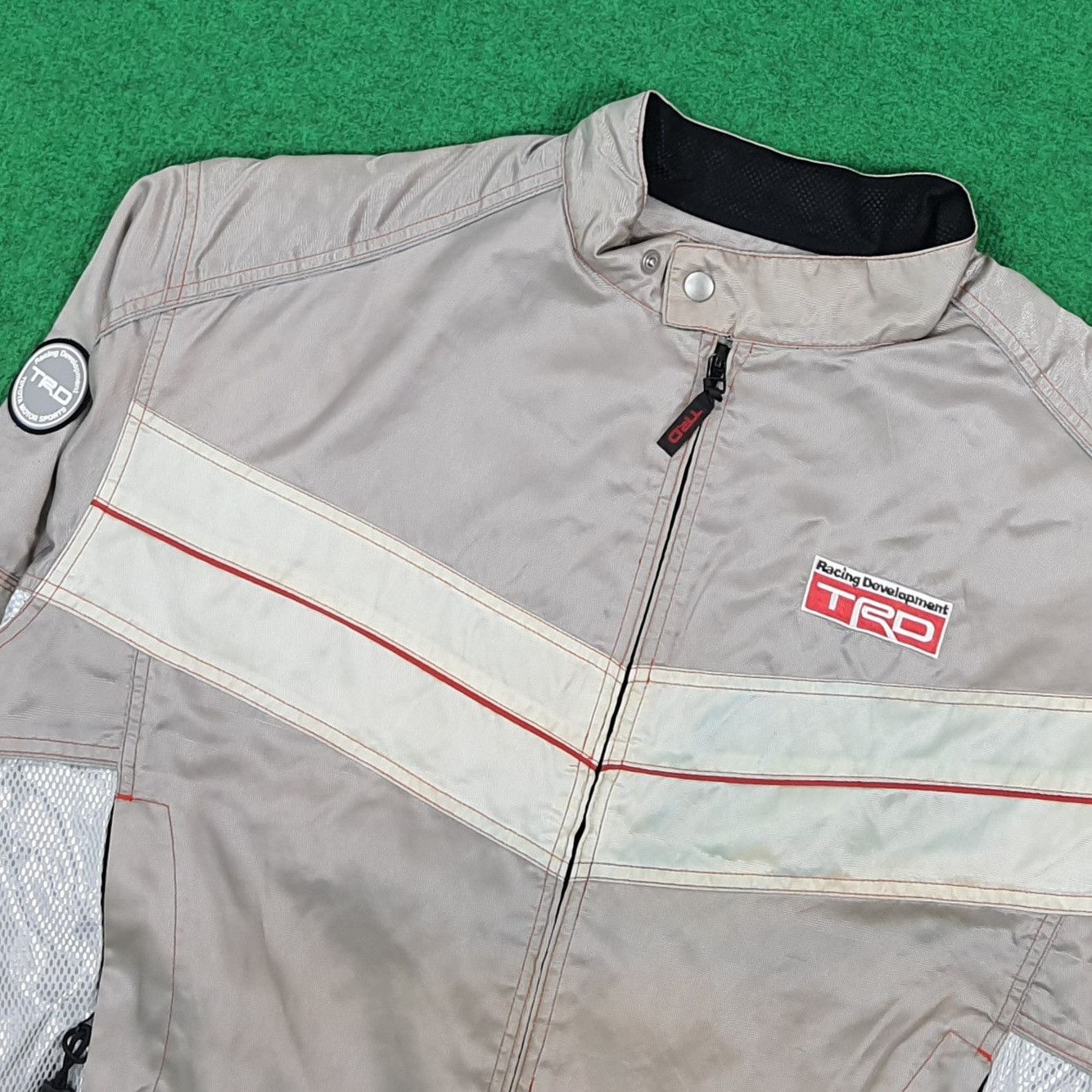 Japanese Brand 90s TRD Toyota Motorsports JDM Boshoku Mech Mesh Jacket E1A6 Size US L / EU 52-54 / 3 - 5 Thumbnail