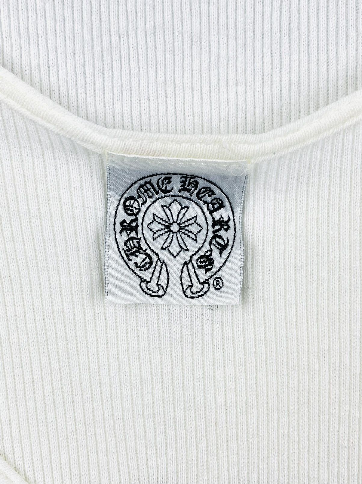 Chrome Hearts Chrome Hearts Kyosuke Himuro Cross Tank Top White Size US M / EU 48-50 / 2 - 7 Thumbnail