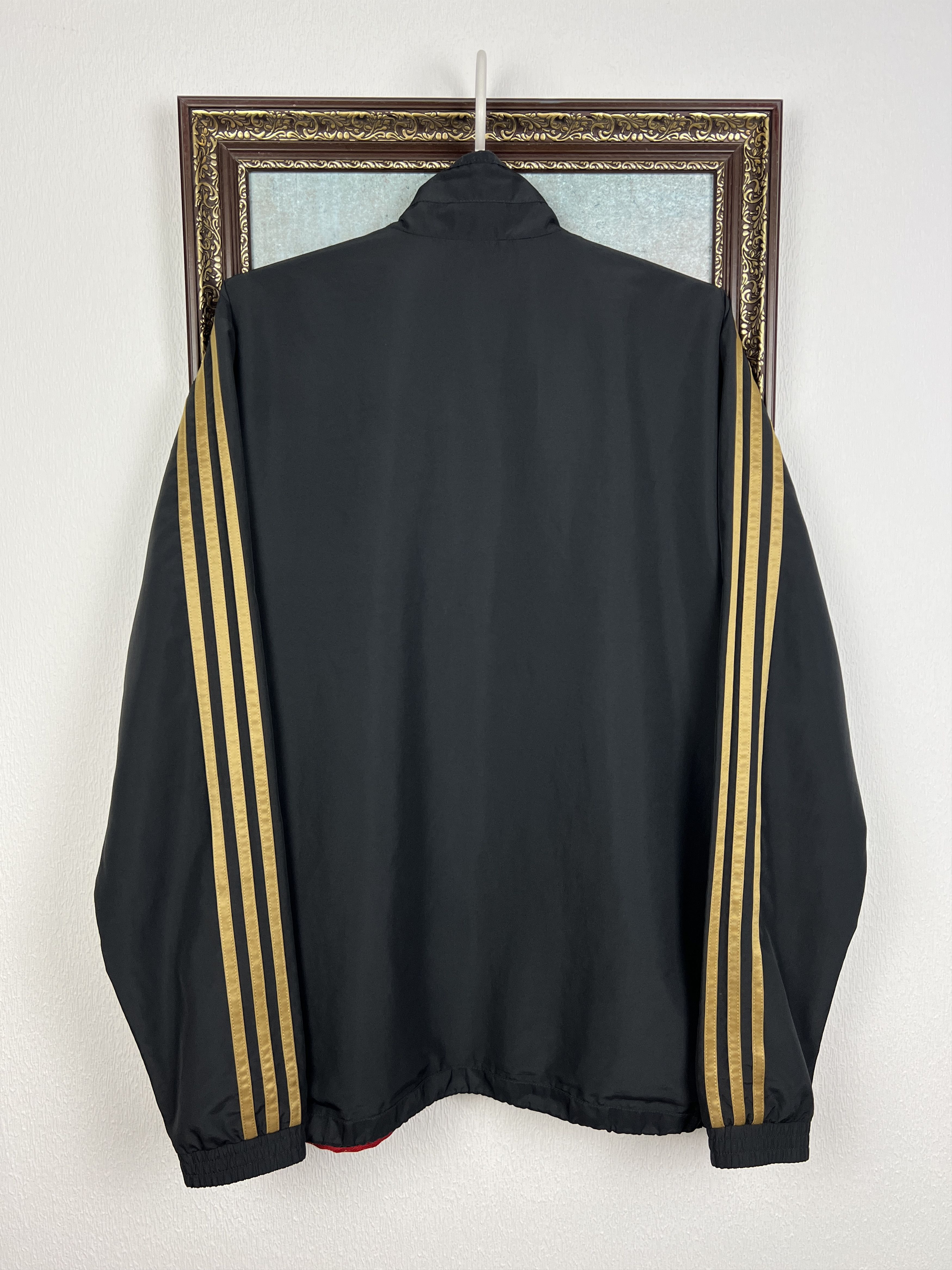 Adidas Vintage AC Milan Football Jacket Soccer Track Top Zip Maglia Size US L / EU 52-54 / 3 - 10 Thumbnail