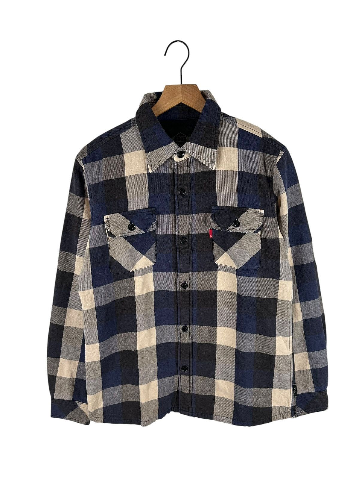 Hysteric Glamour Hysteric Glamour Plaid Puffer Shirt Jacket Size US M / EU 48-50 / 2 - 1 Thumbnail
