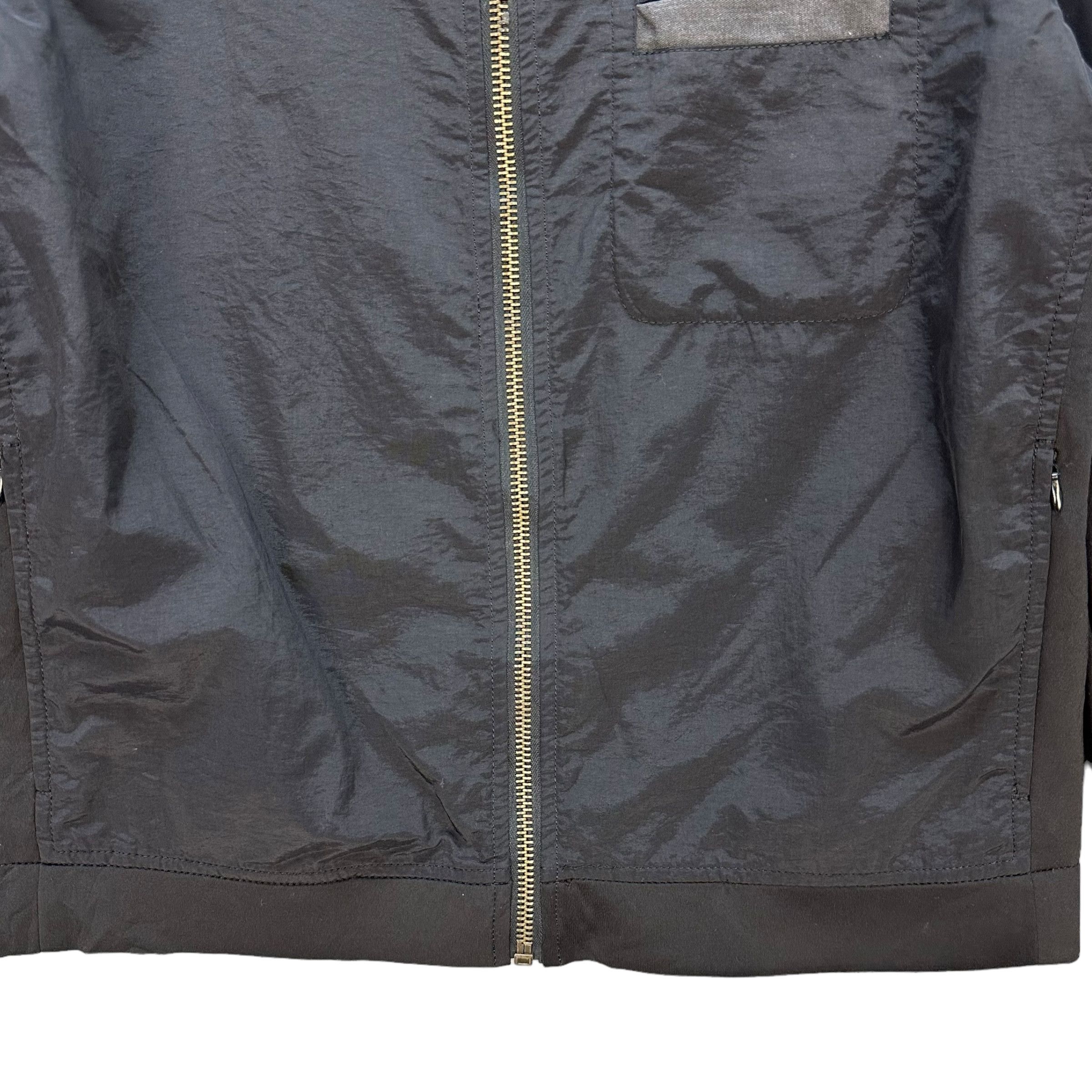 Zara ZARA MAN Black Casual Bomber Jacket #A35-0813 Size US XL / EU 56 / 4 - 3 Thumbnail