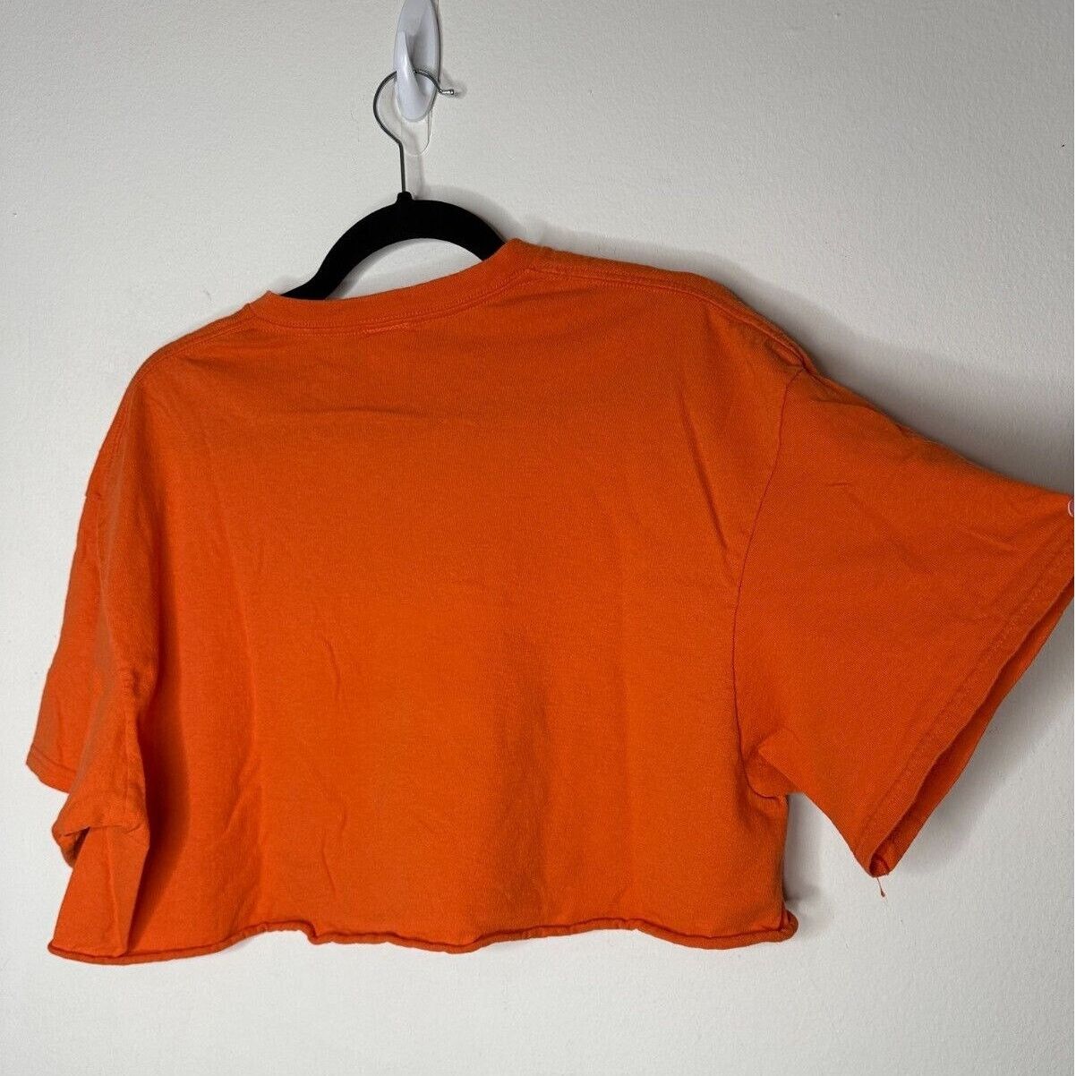 Other Junkfood Tees Orange Lion King Graphic Raw Hem Crop Tee Size US L / EU 52-54 / 3 - 5 Thumbnail