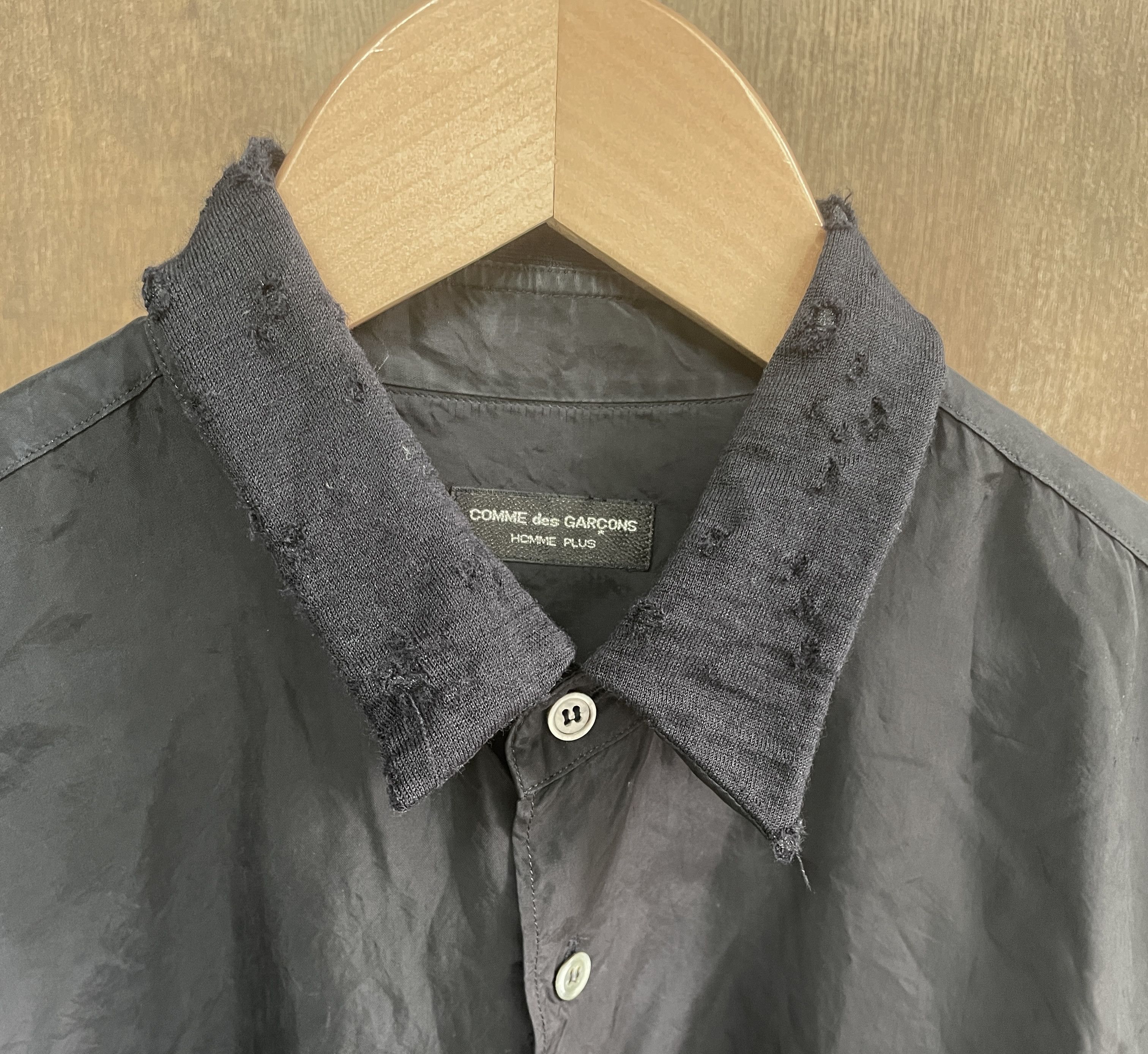 Comme des Garcons CDGH Plus 90's Silk Classic Shirt Size US L / EU 52-54 / 3 - 4 Thumbnail