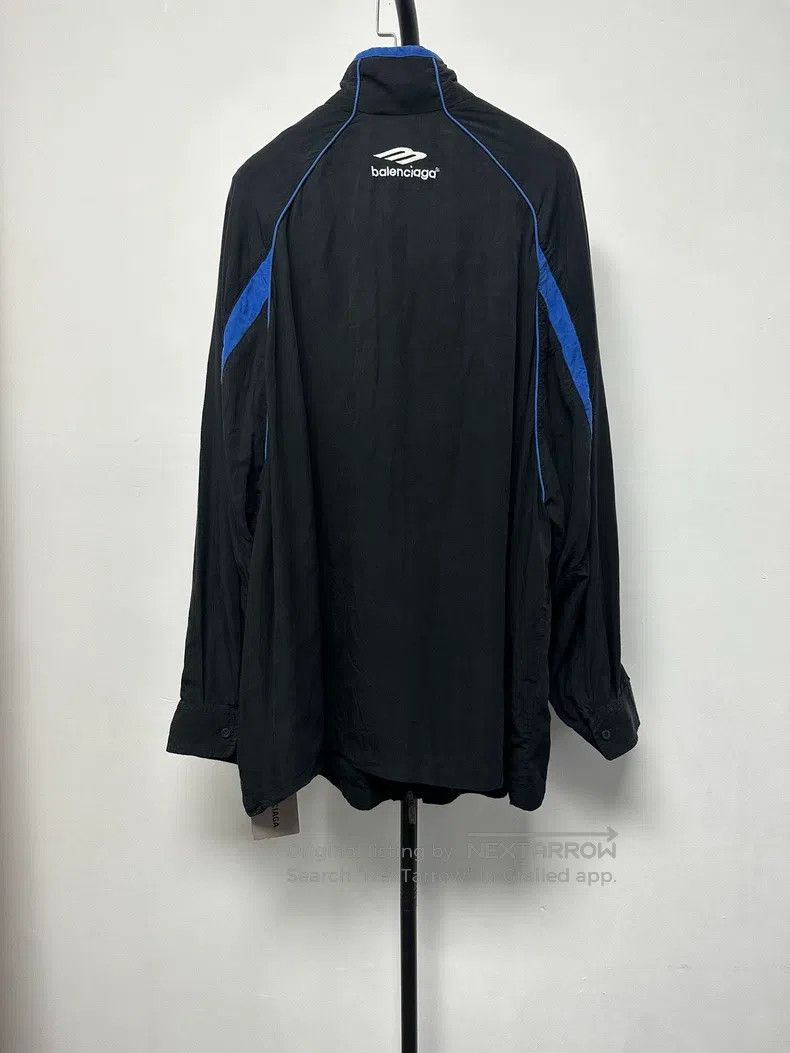 Balenciaga Balenciaga Letter Printed Colorblock Zipper Long Sleeve Ja Size US S / EU 44-46 / 1 - 2 Thumbnail