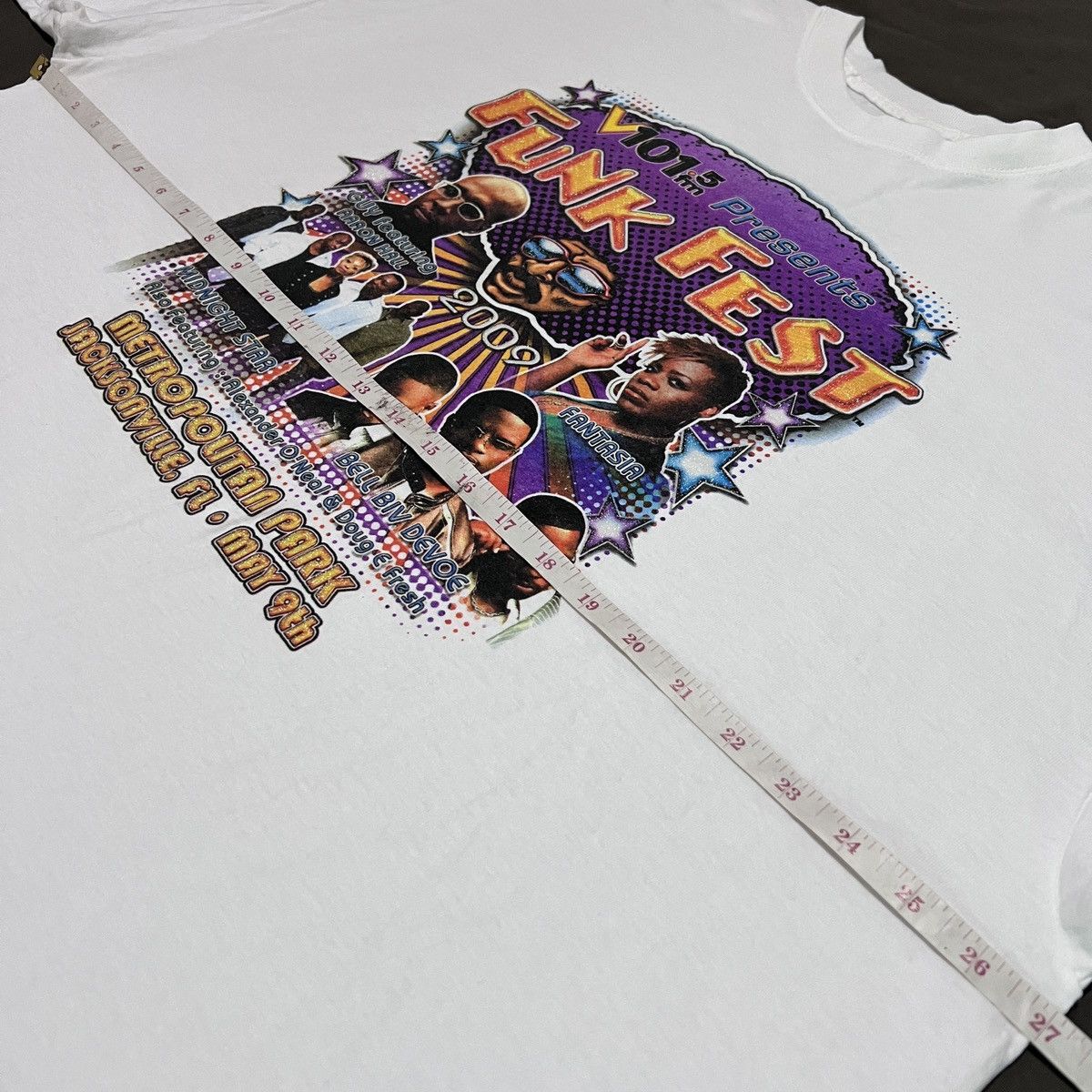 Rap Tees Y2K Funk Fest Fantasia Bell Biv DeVoe GUY Aaron Hall 3XL R&B Size US XXL / EU 58 / 5 - 12 Thumbnail