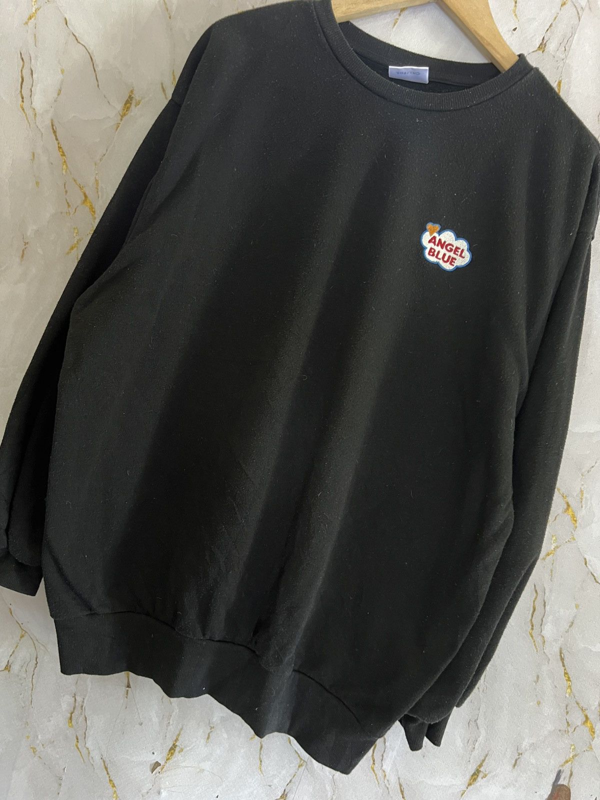 Angel Blue Angel Blue Sweatshirt – Vintage Japanese Streetwear Size US L / EU 52-54 / 3 - 5 Thumbnail