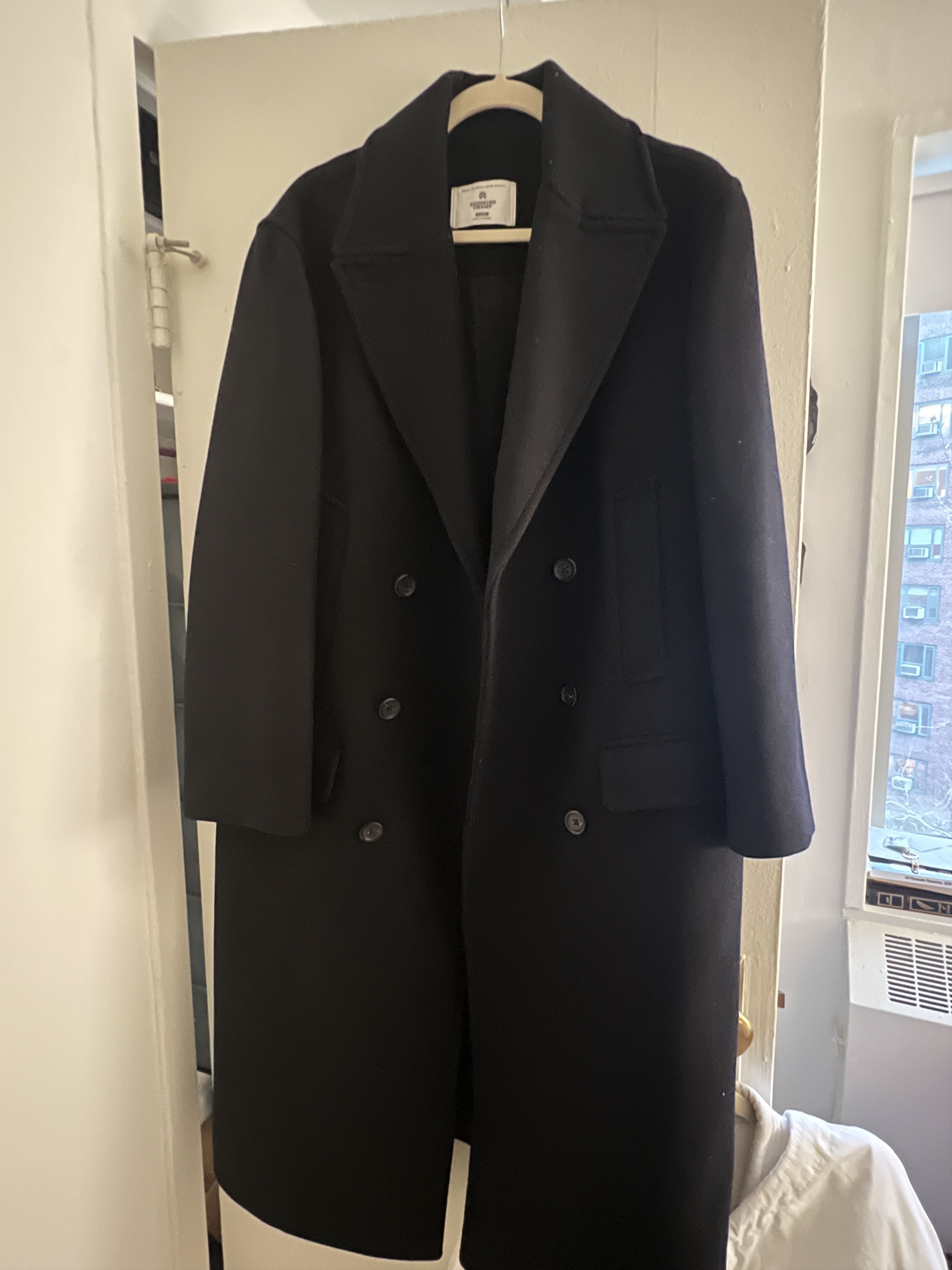 Reigning Champ Reigning Champ Wool Cashmere Polo Coat Size US M / EU 48-50 / 2 - 1 Thumbnail
