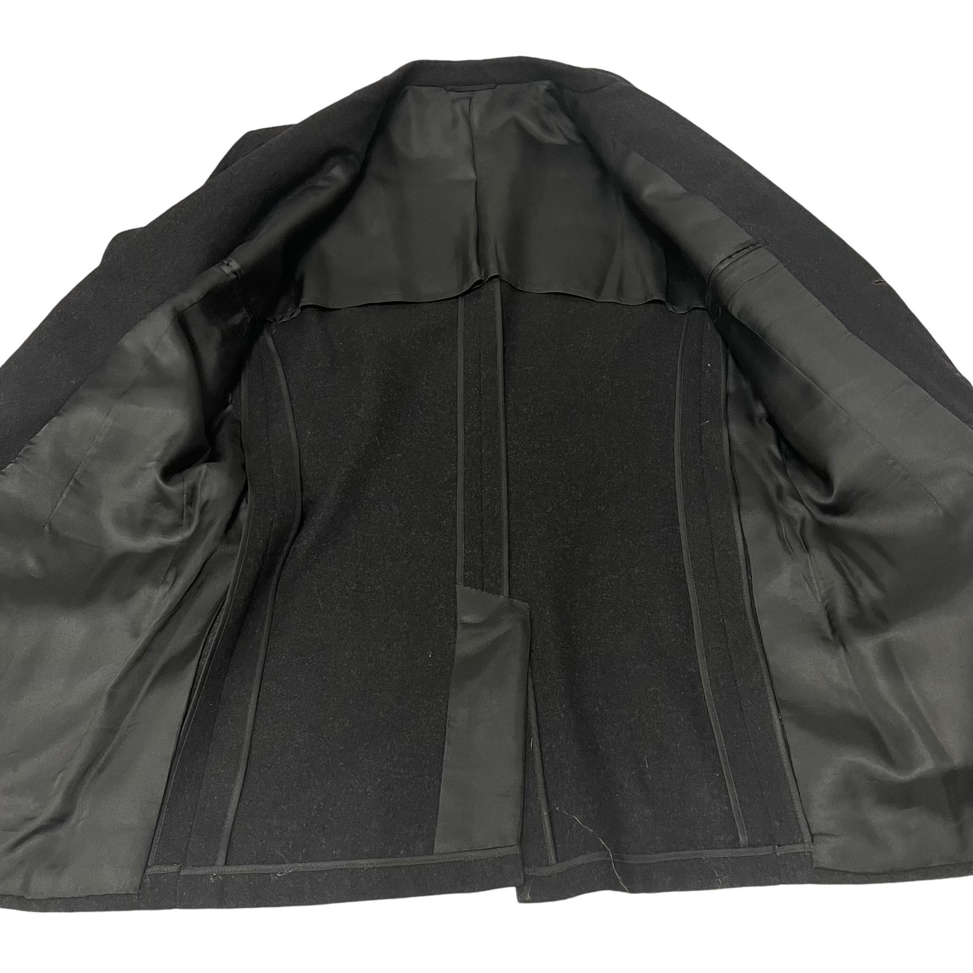 Other Vtg BESPOKE BLACK Sport Coat ROCKABILLY Jacket Size 40R - 4 Thumbnail