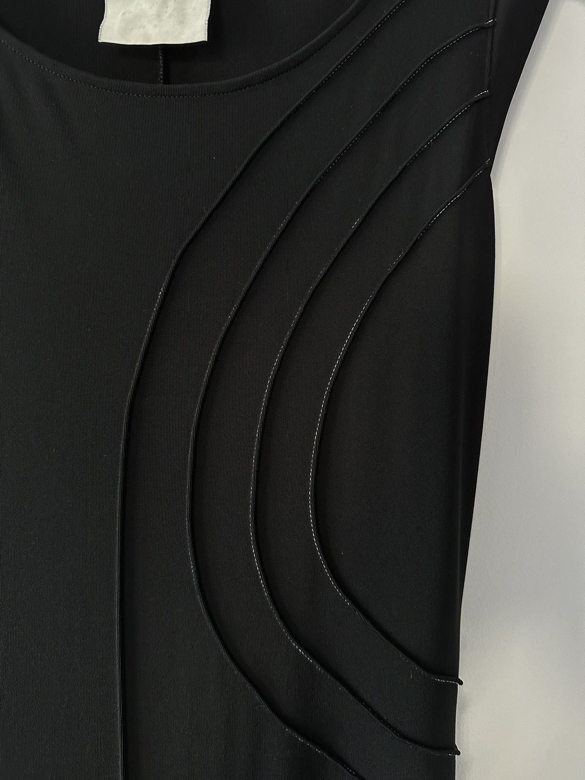 Paco Rabanne Paco Rabanne Late 90s Black Floor Length Dress Size M / US 6-8 / IT 42-44 - 3 Thumbnail