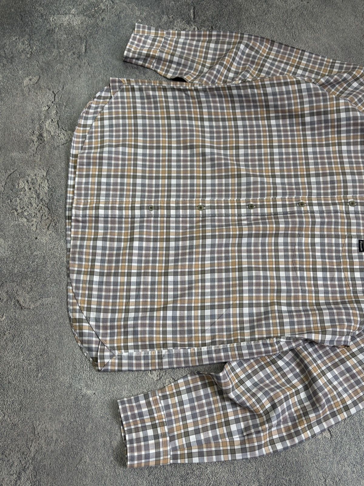 Faconnable Façonnable Plaid Cotton Button Down Shirt Large Size US L / EU 52-54 / 3 - 7 Thumbnail