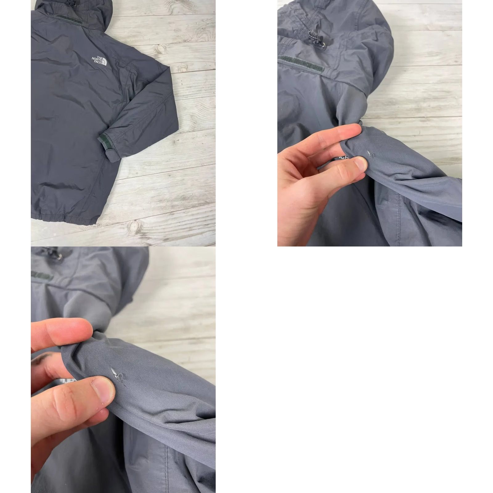 The North Face VINTAGE The North Face Jacket Men L Gray Hyvent Shell Size US L / EU 52-54 / 3 - 10 Thumbnail