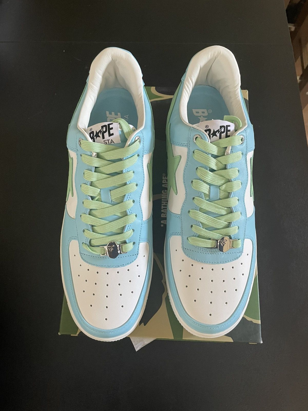 Bape Bape Sta Low Pastel Blue Size US 9.5 / EU 42-43 - 3 Thumbnail