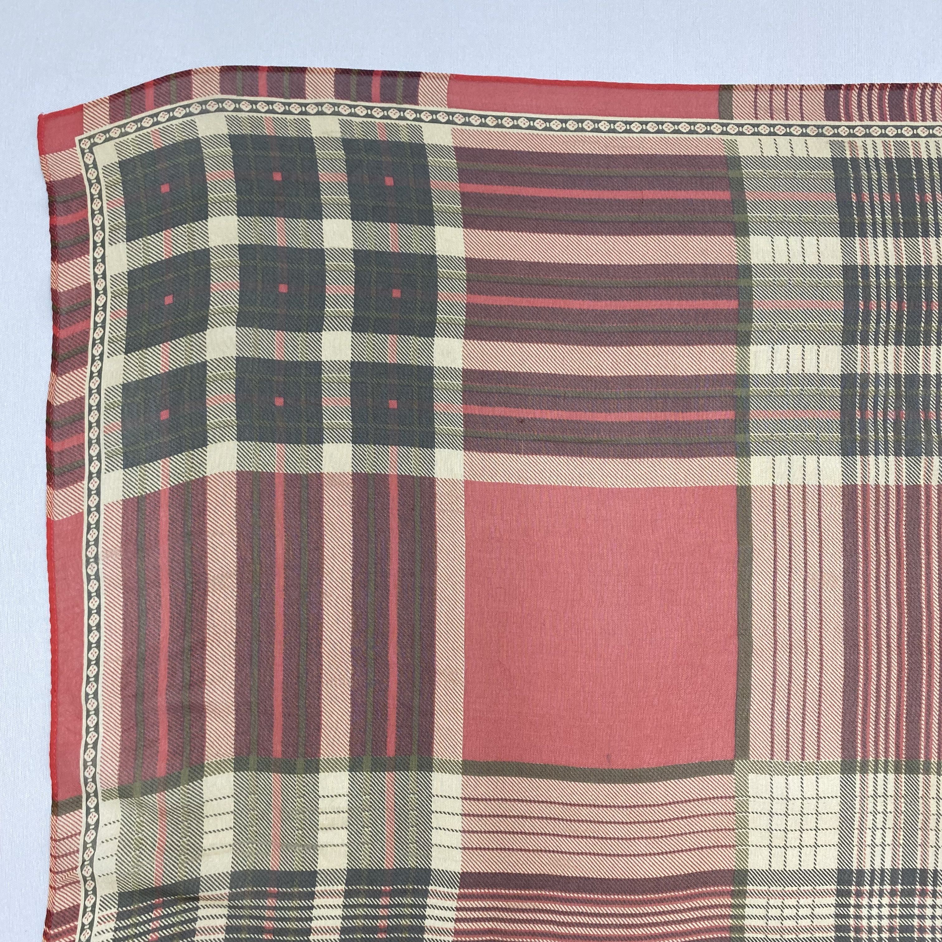 Japanese Brand Vintage Echo SILK Scarf Twill Stole Wraps Scarves Size ONE SIZE - 7 Thumbnail