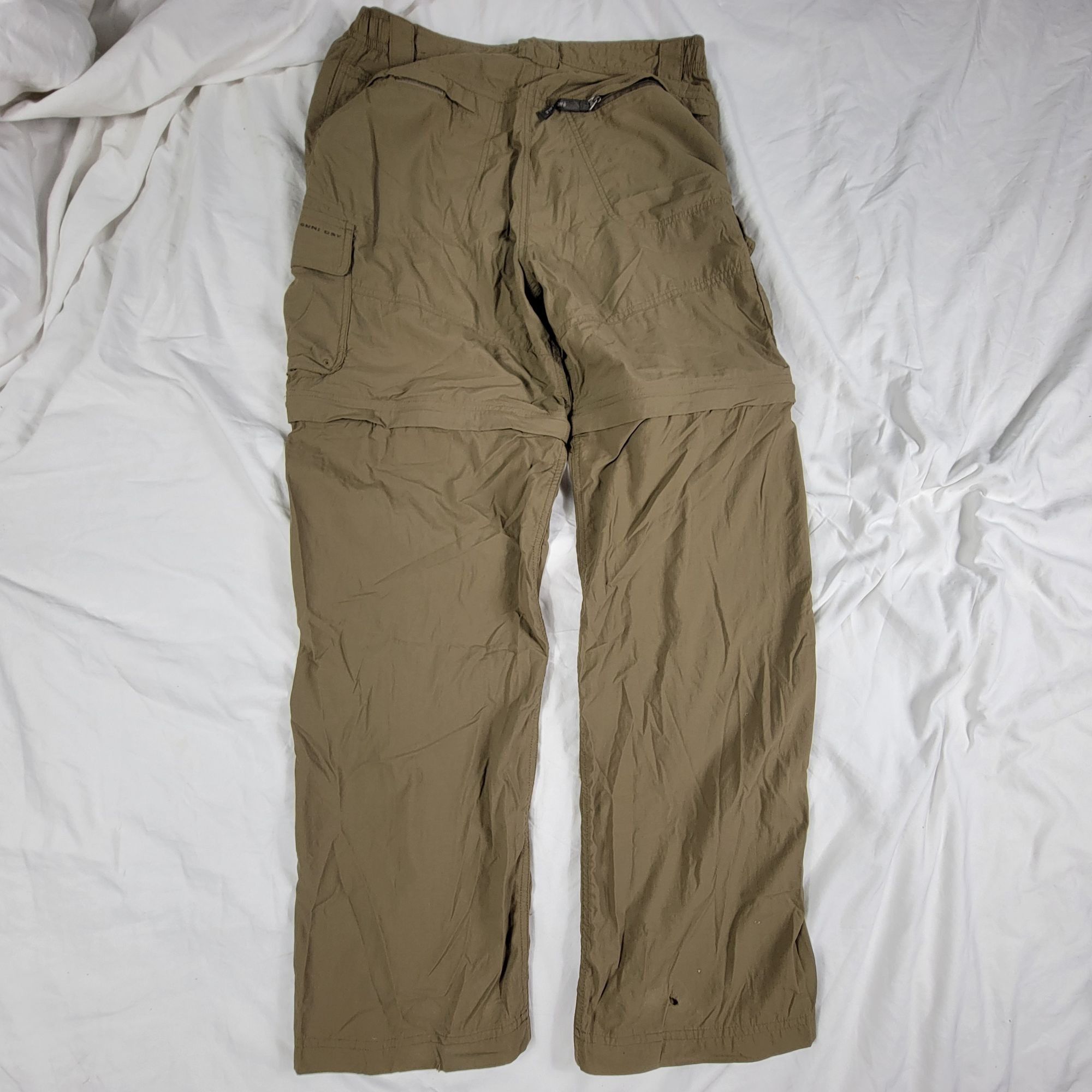 Columbia Columbia Titanium Mens Medium Tan Convertible Cargo Pants Hi Size US 40 / EU 56 - 2 Thumbnail