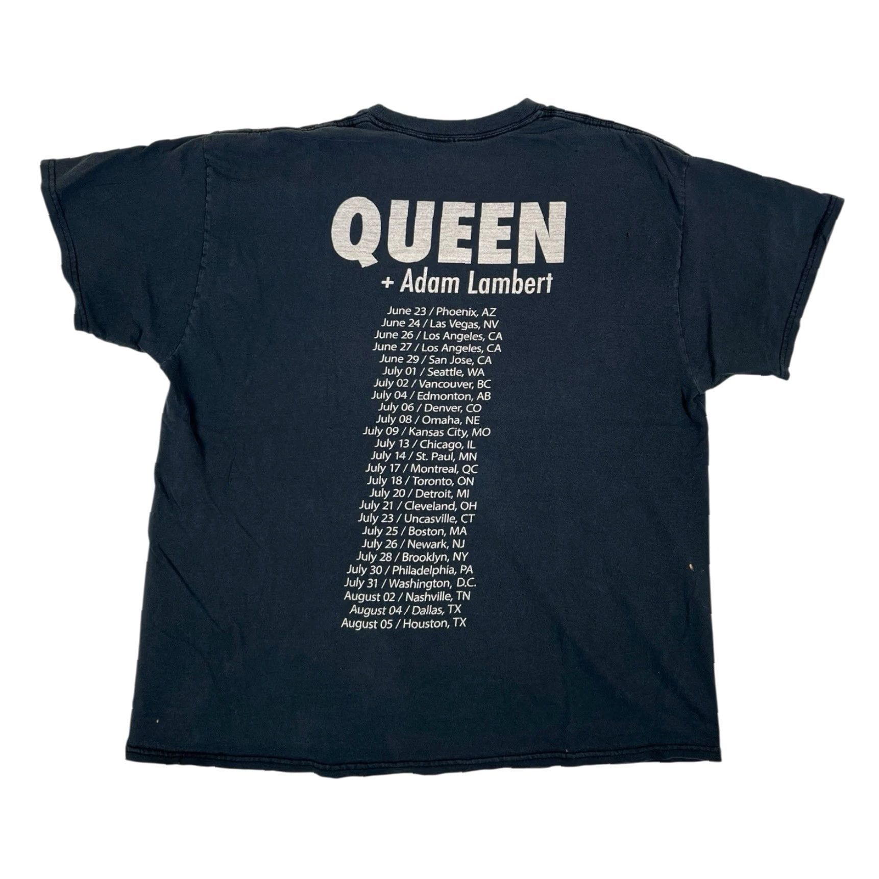 Doublet Queen T-Shirt XL Black Double-Sided Graphic Print Music Rock 90s Mens T-Shirt Size US XL / EU 56 / 4 - 3 Thumbnail