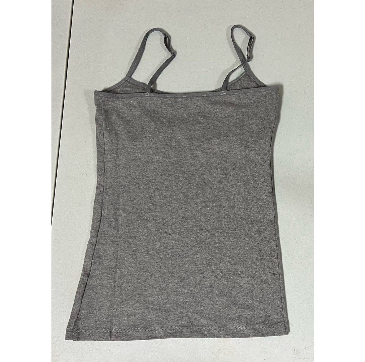 Sonoma SO Gray Grey Cami Shelf-Bra Camisole Tank Top Shirt Size XS🩶 Size XS / US 0-2 / IT 36-38 - 4 Thumbnail