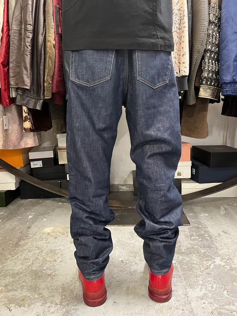 Helmut Lang Helmut Lang Brut Navy Jeans Size US 33 - 3 Thumbnail