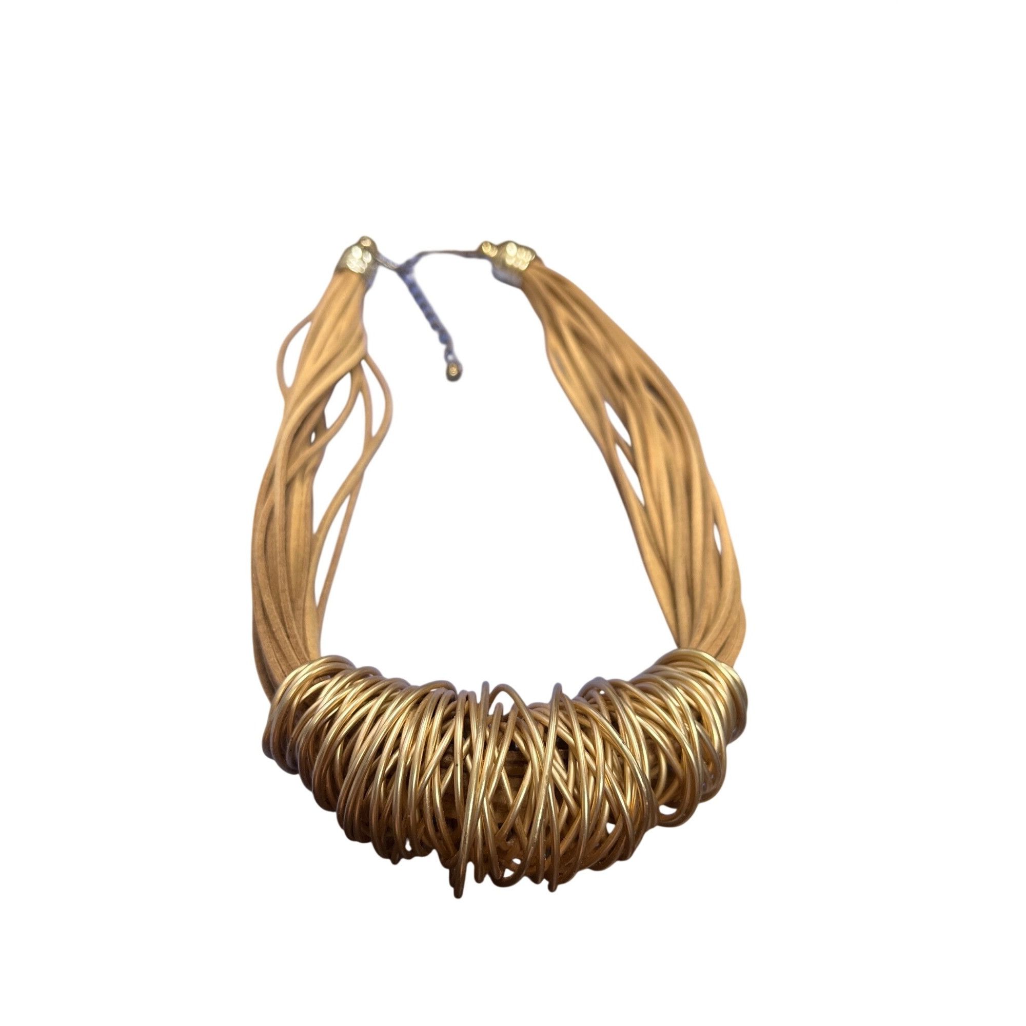 Other Artisan Unique handmade wms suede copper like layered chunky Size ONE SIZE - 1 Thumbnail