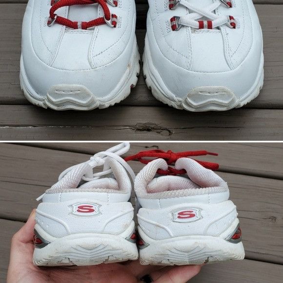 SKECHERS × Vintage Vintage 90s y2k Skechers Bratz White Leather Sneaker Mules Size US 9.5 / IT 39.5 - 5 Thumbnail