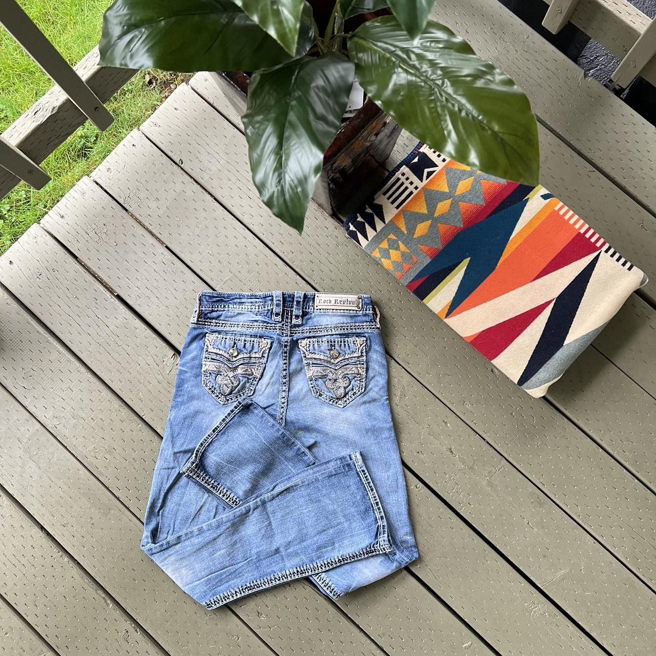 Rock Revival Rock Revival Jeans Size 28" / US 6 / IT 42 - 1 Thumbnail