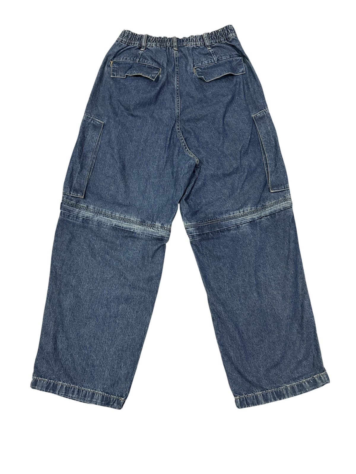 GU × Undercover Gu x Undercover denim Wide Cargo Baggy pants Size US 30 / EU 46 - 5 Thumbnail