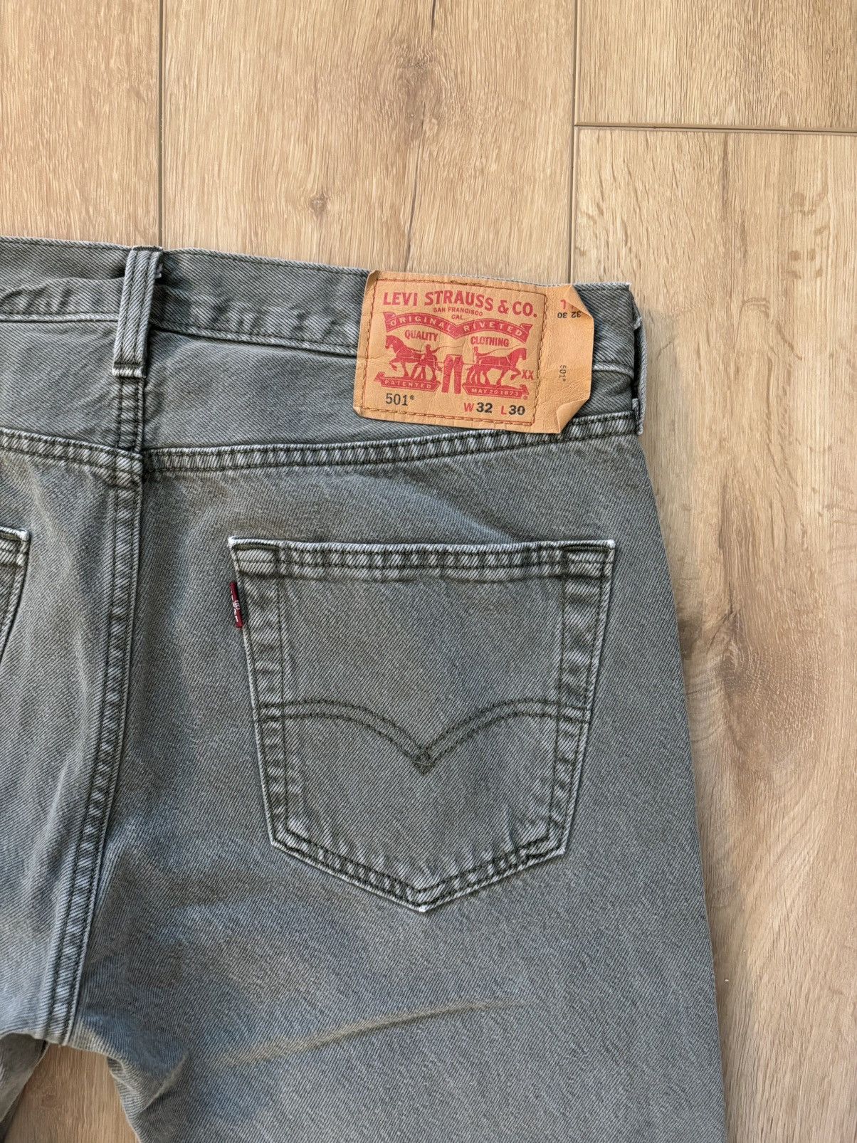 Levi's Levis 501 93 green Size US 32 / EU 48 - 5 Thumbnail