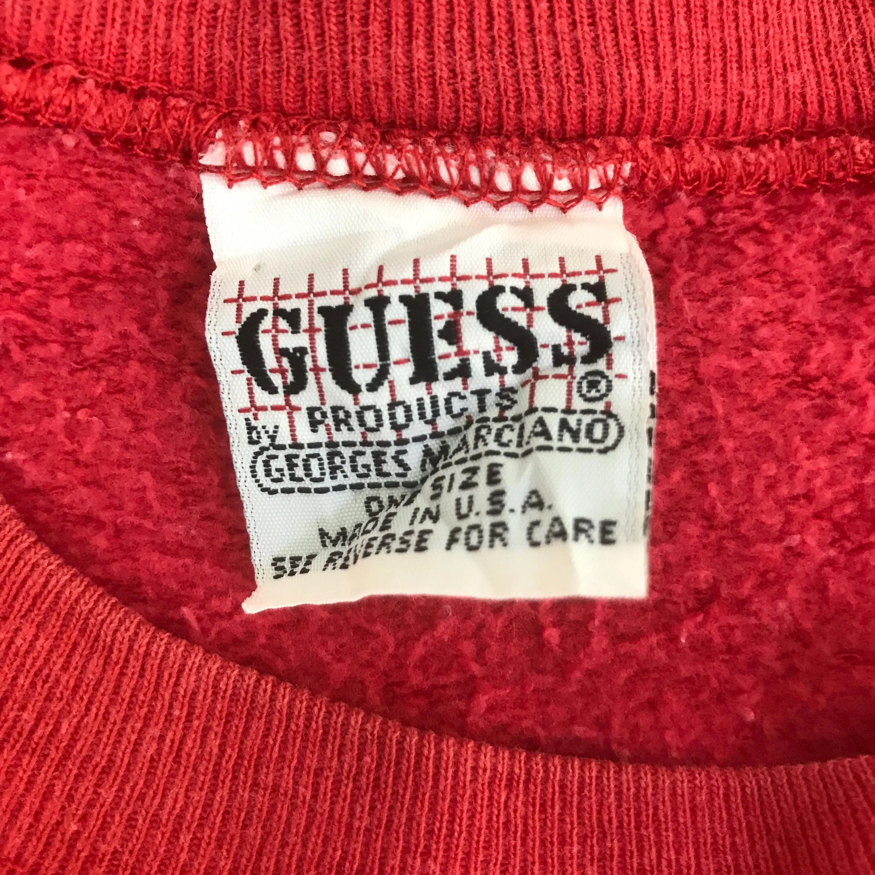 Guess VINTAGE GUESS SWEATSHIRT K127B7 Size US L / EU 52-54 / 3 - 11 Thumbnail