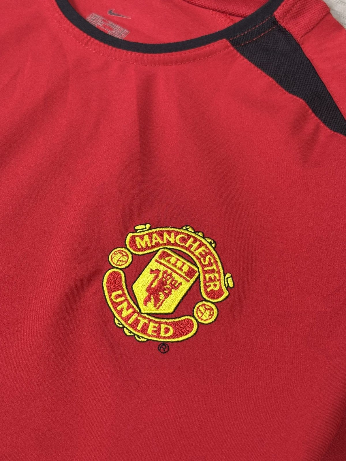 Nike Manchester United Home football 2002 2004 Soccer Nike Jersey Size US L / EU 52-54 / 3 - 3 Thumbnail