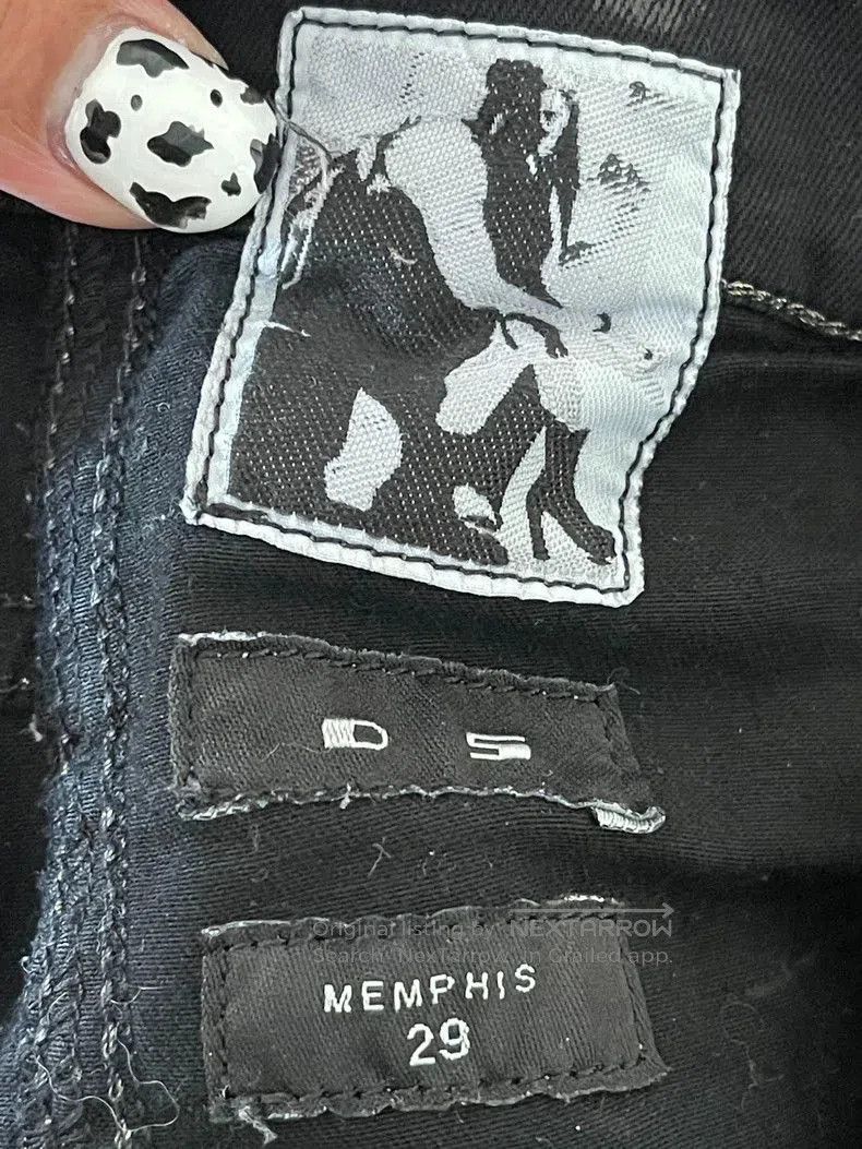 Rick Owens Drkshdw RICKOWENS DRKSHDW 2016MEMPHIS Black Wax Pants. Size US 29 - 2 Thumbnail