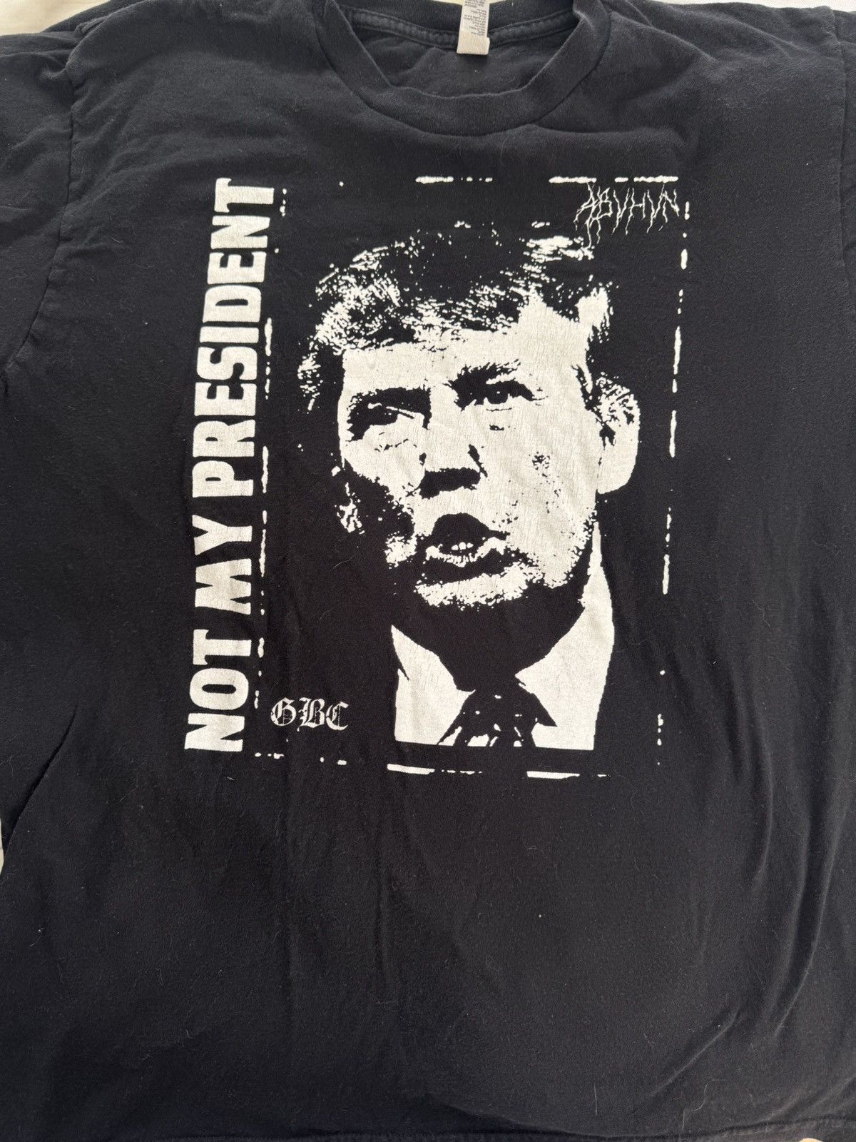 GOTHBOICLIQUE GBC LIL PEEP ABVHVN NOT MY PRESIDENT TEE Size US L / EU 52-54 / 3 - 1 Thumbnail