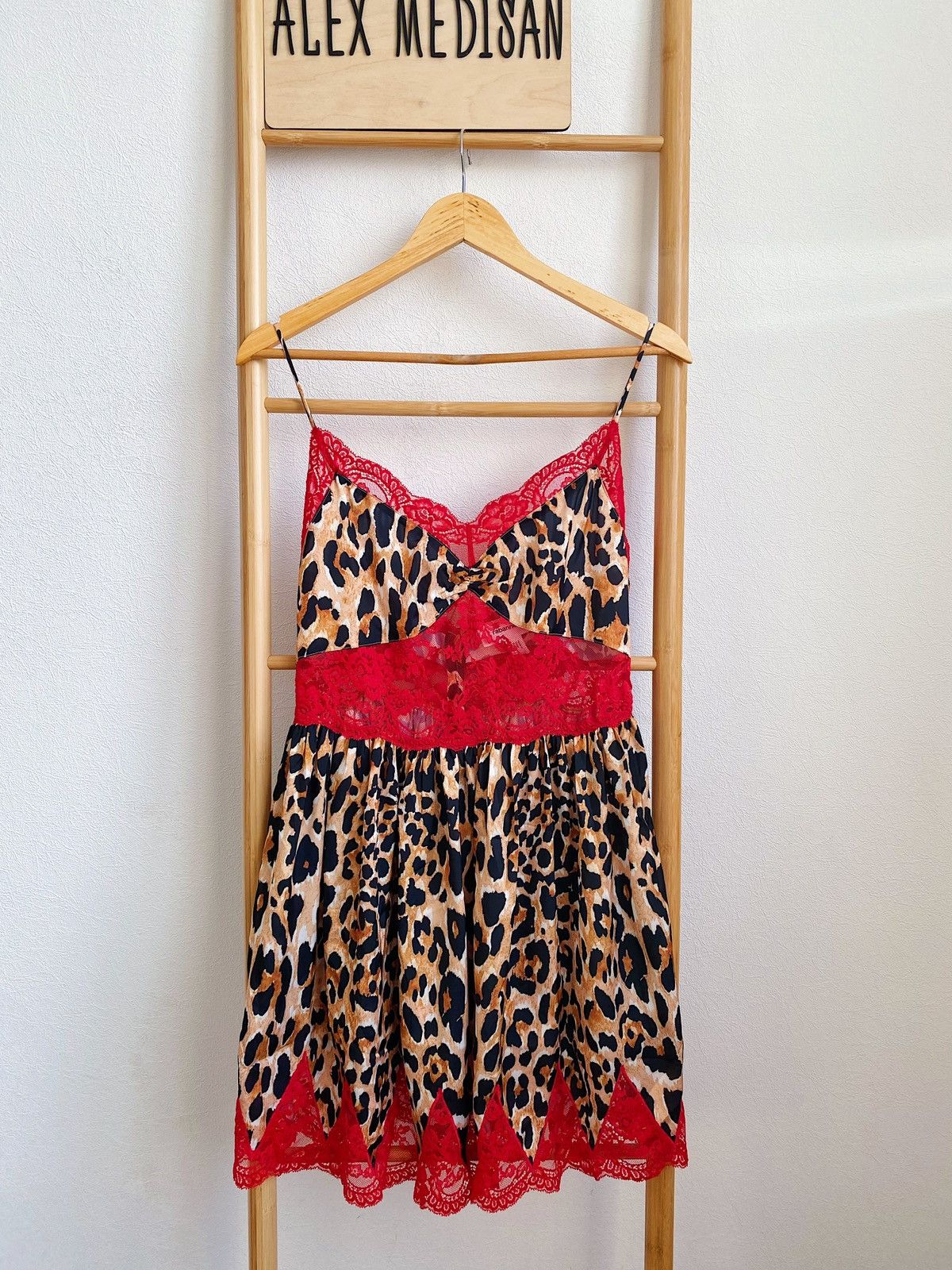 H&M  Paco Rabanne Paco Rabanne x H&M Leopard Mini Dress | Grailed