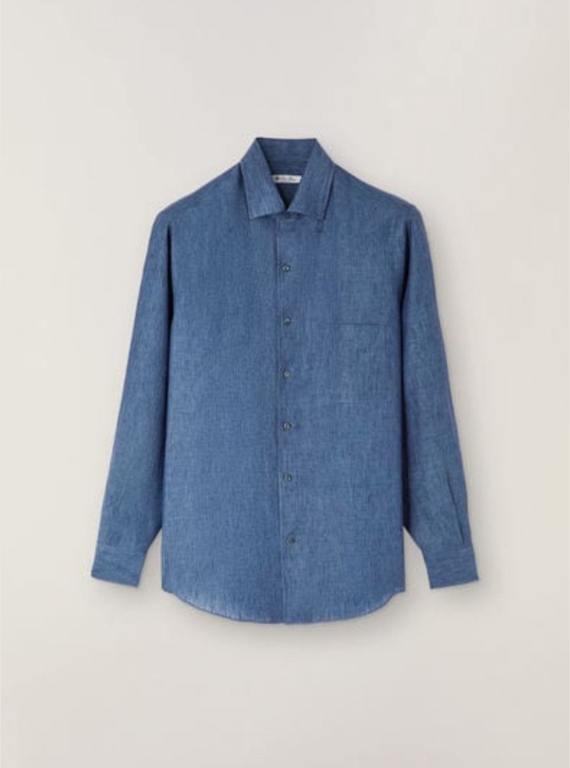 Loro Piana o1srvl11e0924 Andre Shirt in Blue Size US M / EU 48-50 / 2 - 1 Preview