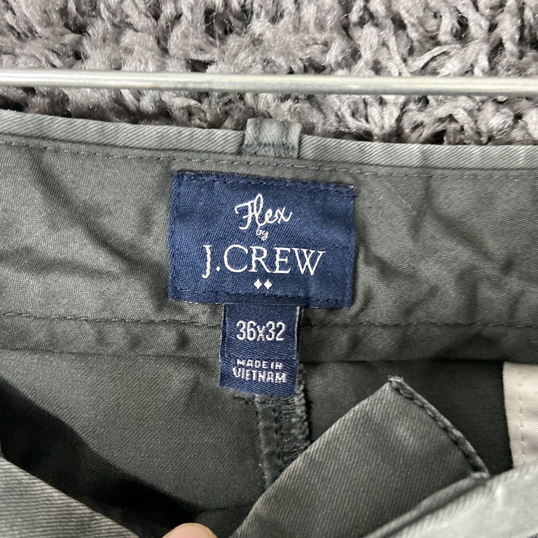 J.Crew J.CREW Flex Chino Pants Gray Regular 36x32 Mens Size US 36 / EU 52 - 5 Thumbnail