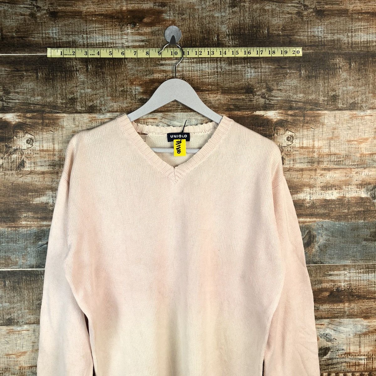 Homespun Knitwear × Japanese Brand Uniqlo vintage Pink Knitwear sweatshirt #A1810 Size US M / EU 48-50 / 2 - 2 Thumbnail